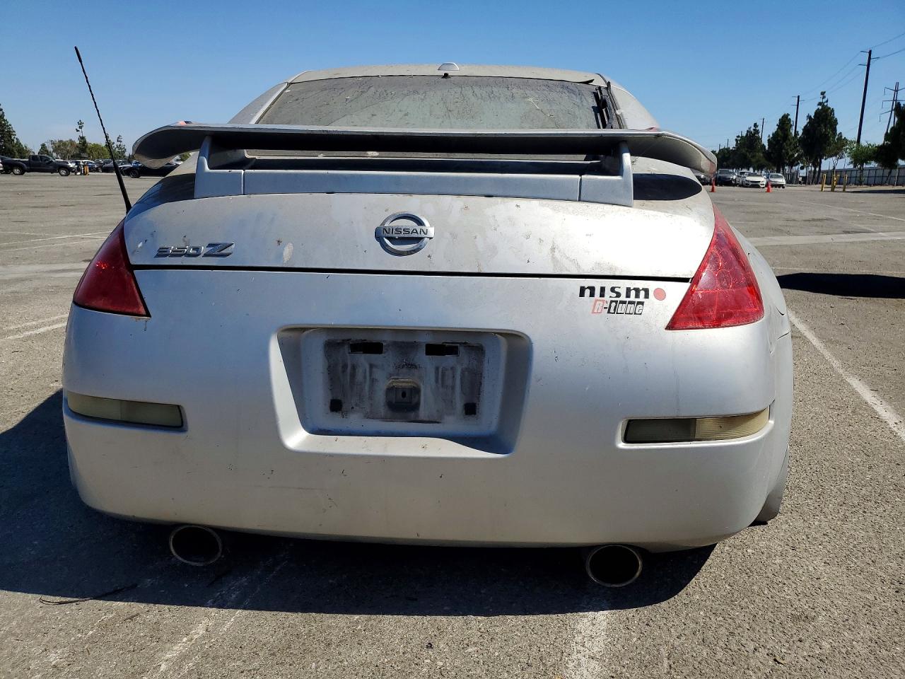 2006 Nissan 350z Base Silver vin: JN1AZ34EX6M352671