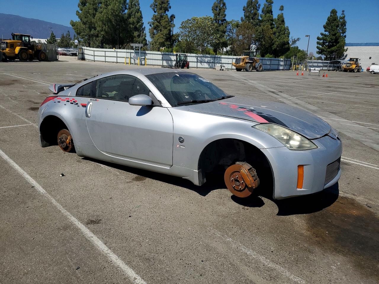 2006 Nissan 350z Base Silver vin: JN1AZ34EX6M352671