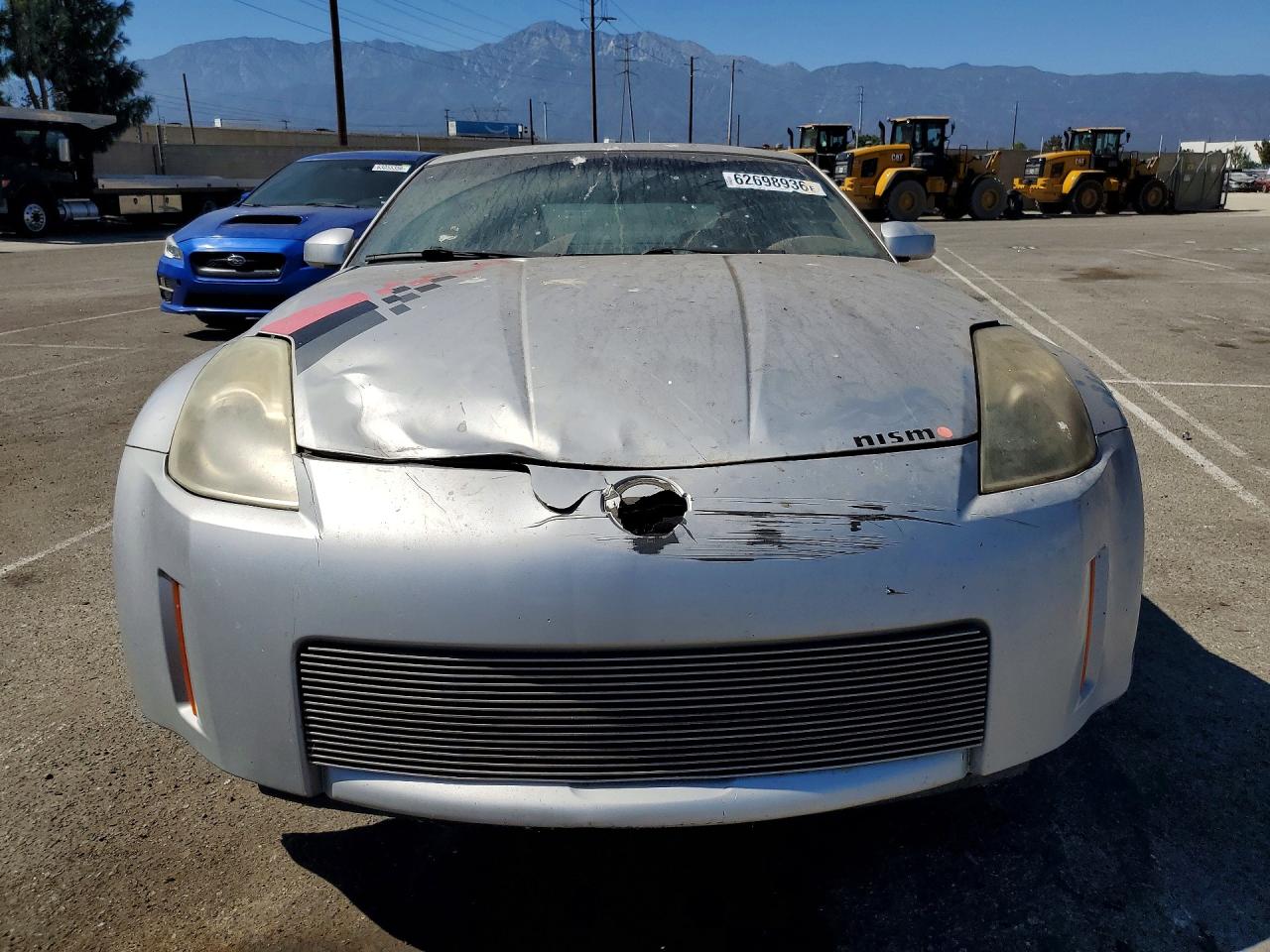 2006 Nissan 350z Base Silver vin: JN1AZ34EX6M352671