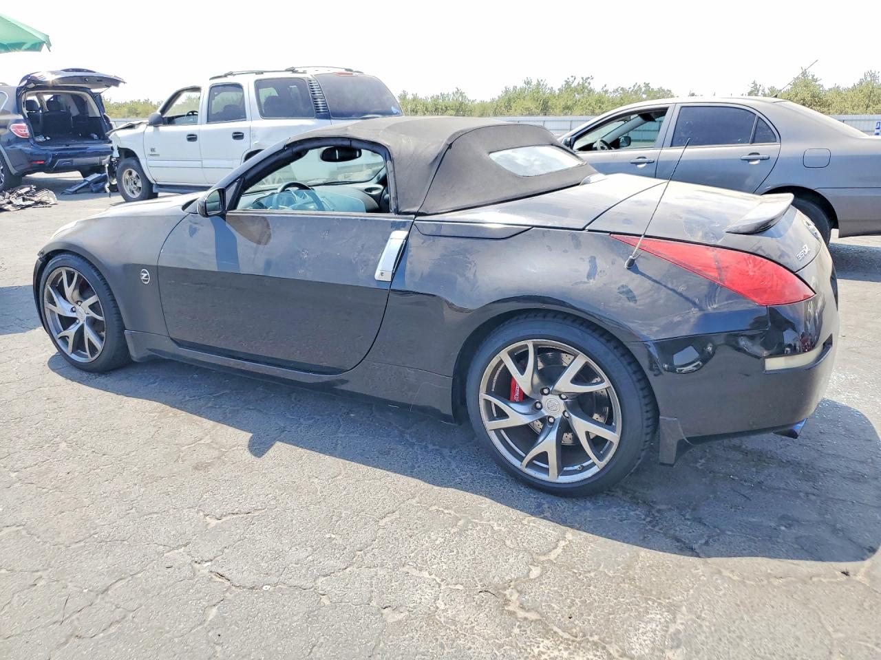 2005 Nissan 350z Enthusiast Black vin: JN1AZ36A05M755034
