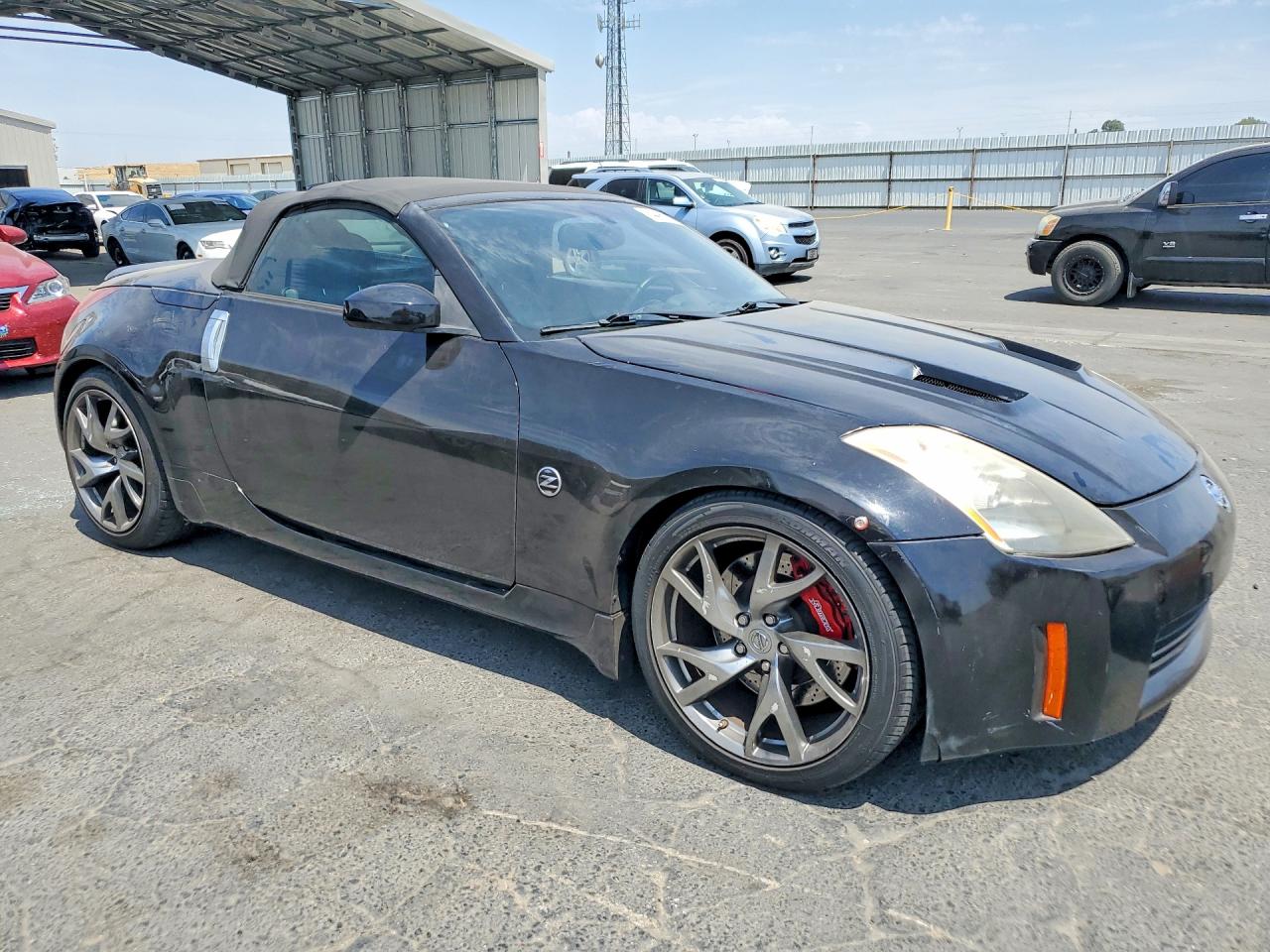 2005 Nissan 350z Enthusiast Black vin: JN1AZ36A05M755034