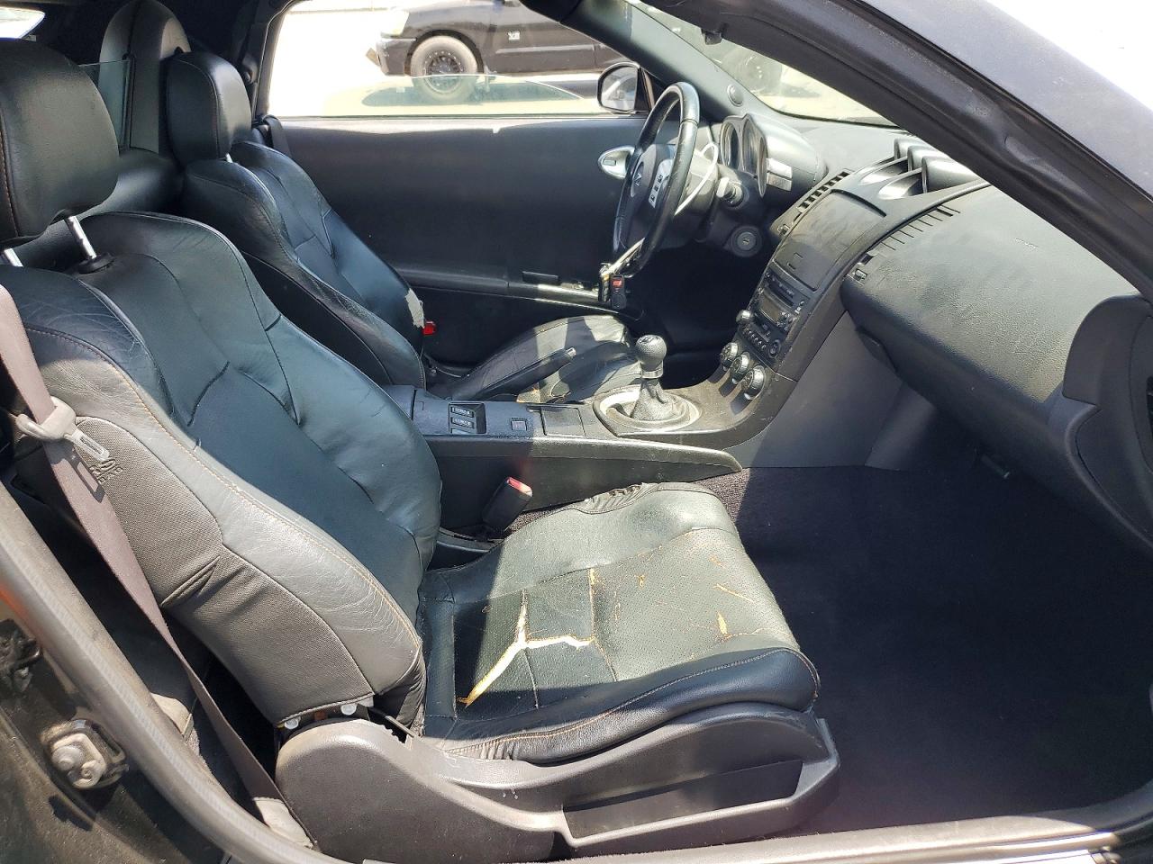2005 Nissan 350z Enthusiast Black vin: JN1AZ36A05M755034