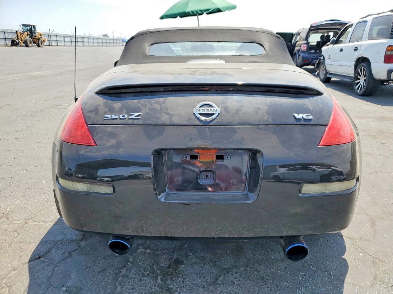 2005 Nissan 350z Enthusiast Black vin: JN1AZ36A05M755034