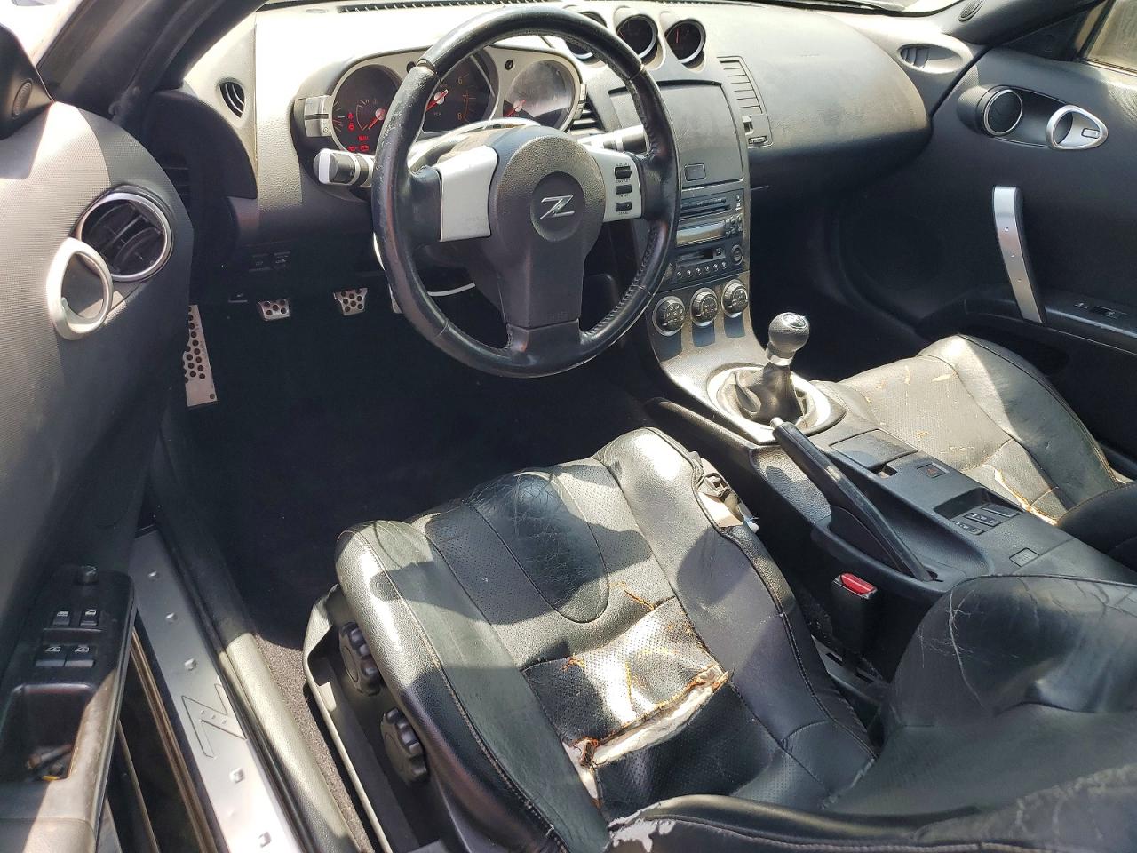2005 Nissan 350z Enthusiast Black vin: JN1AZ36A05M755034