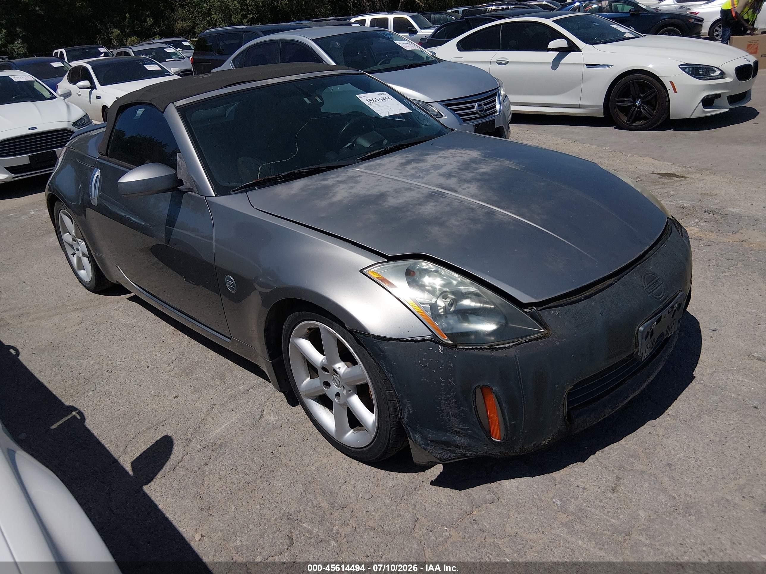2004 Nissan 350z Touring Silver vin: JN1AZ36A24T010032