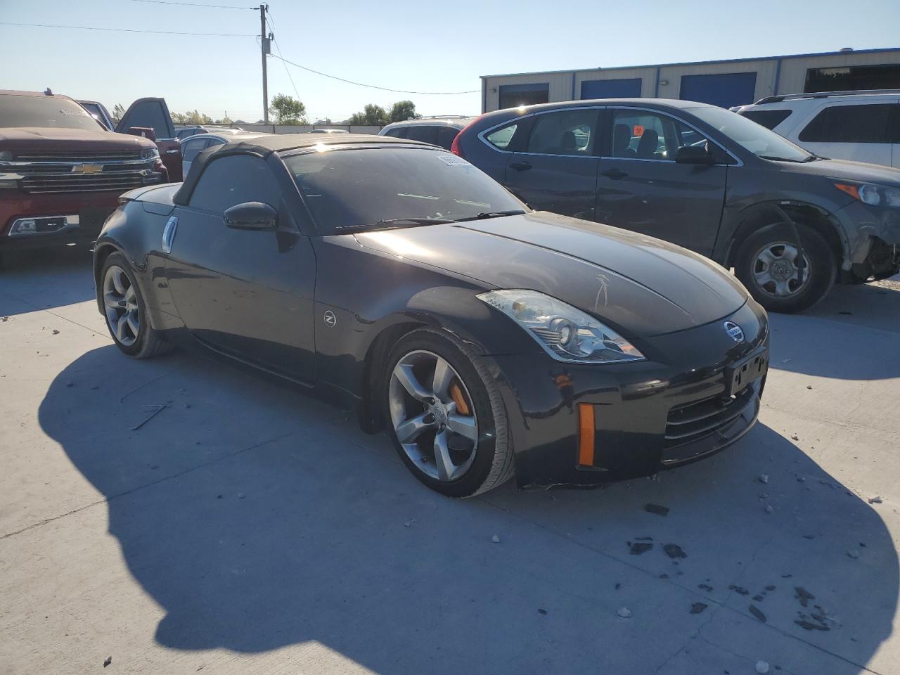 2006 Nissan 350z Roadster Black vin: JN1AZ36A26M454301