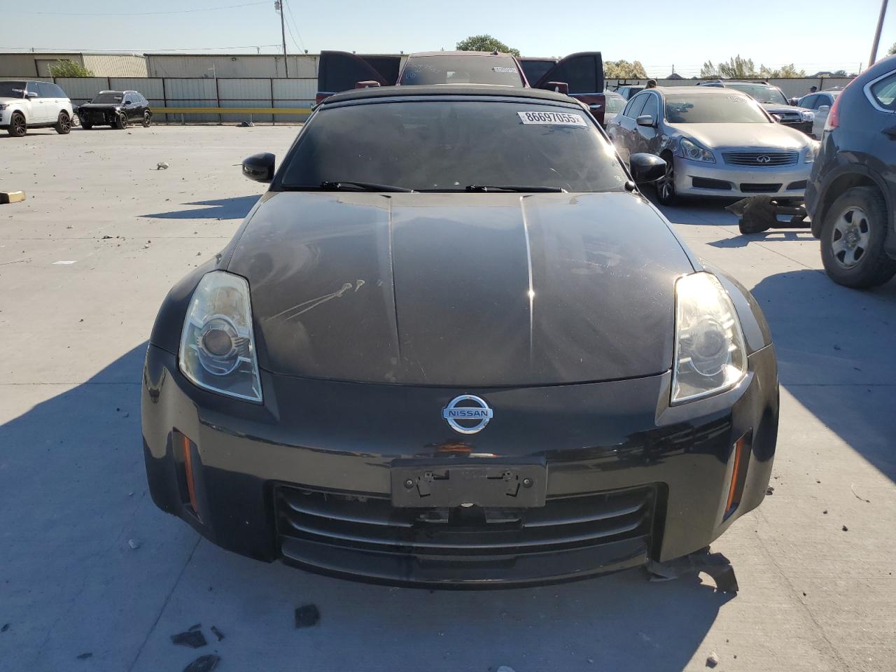 2006 Nissan 350z Roadster Black vin: JN1AZ36A26M454301
