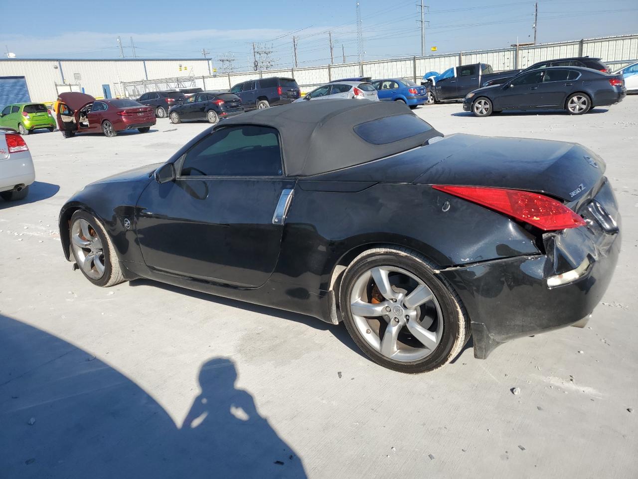 2006 Nissan 350z Roadster Black vin: JN1AZ36A26M454301