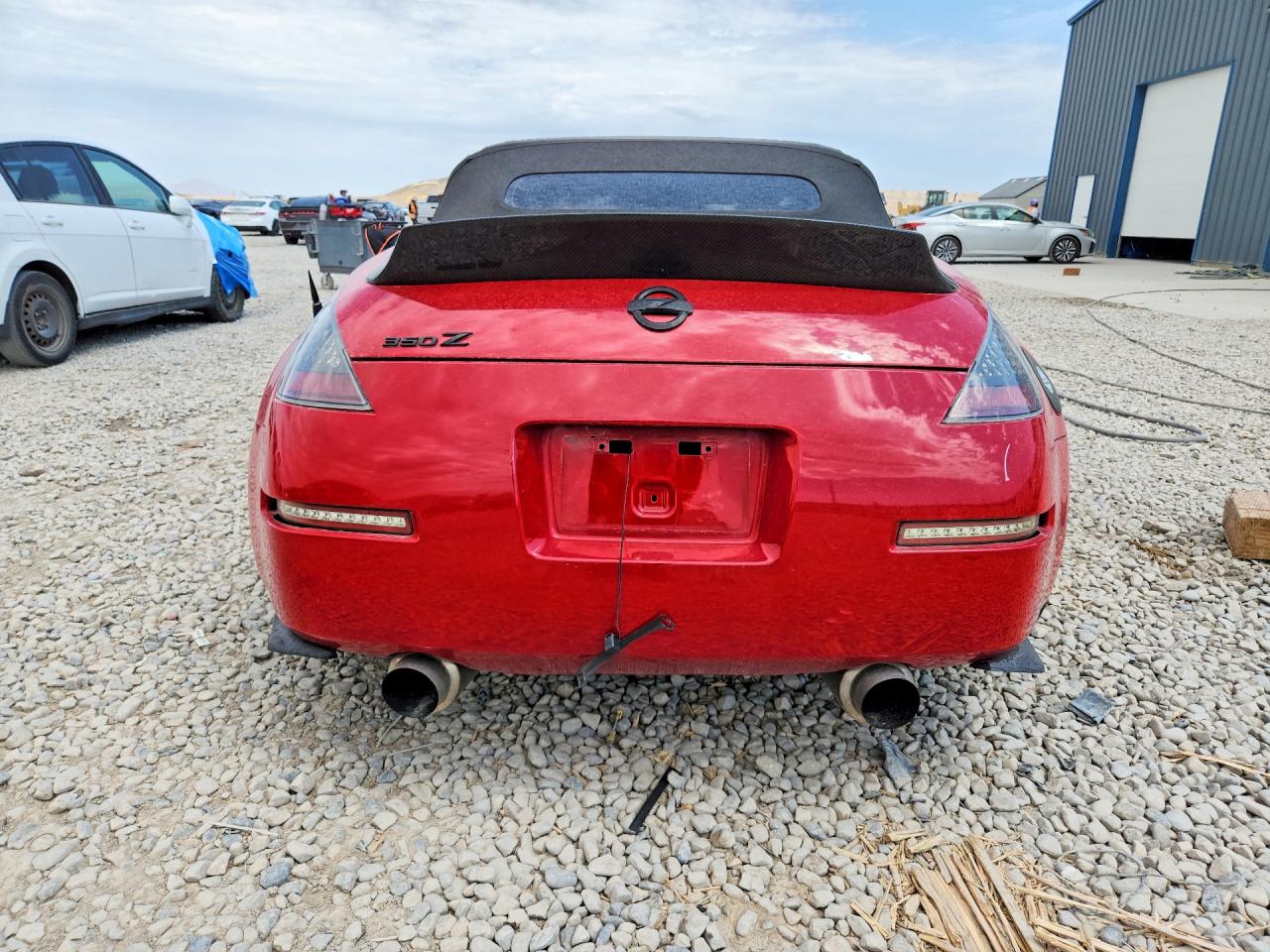 2004 Nissan 350z Roadster Red vin: JN1AZ36A44M251875