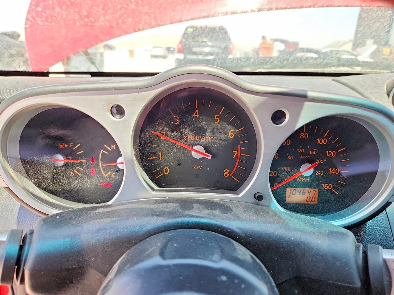 2004 Nissan 350z Roadster Red vin: JN1AZ36A44M251875