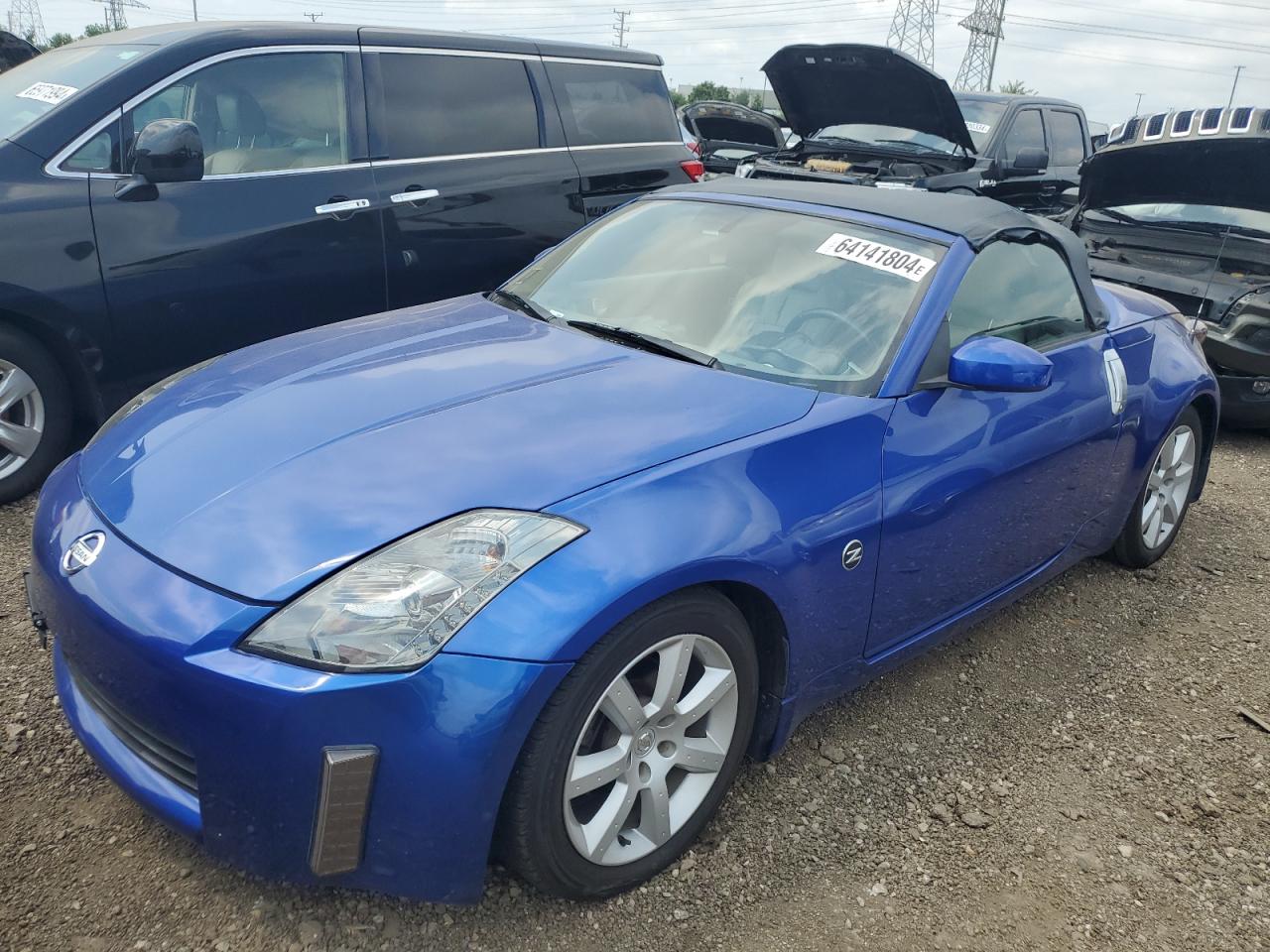 メル54526ライトブルーの23 Price & History 2004 Nissan 350z Roadster 3.5l 6 vin