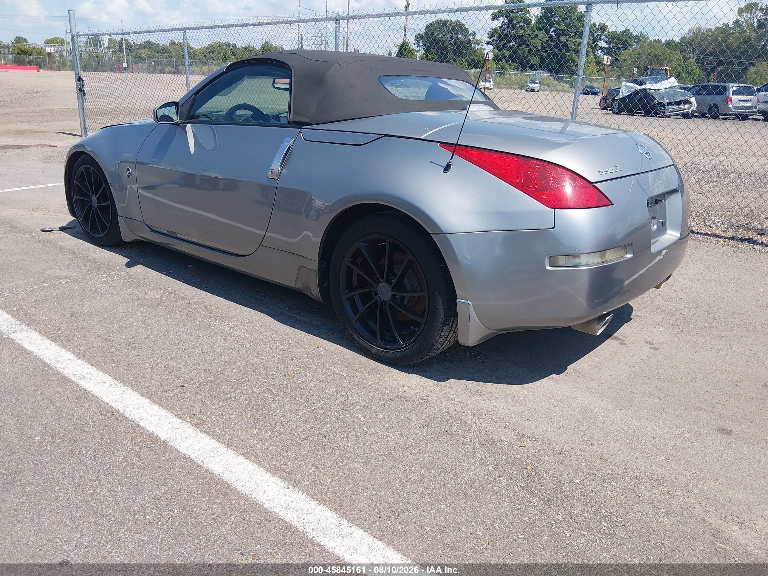 2006 Nissan 350z Enthusiast Gray vin: JN1AZ36A46M457782