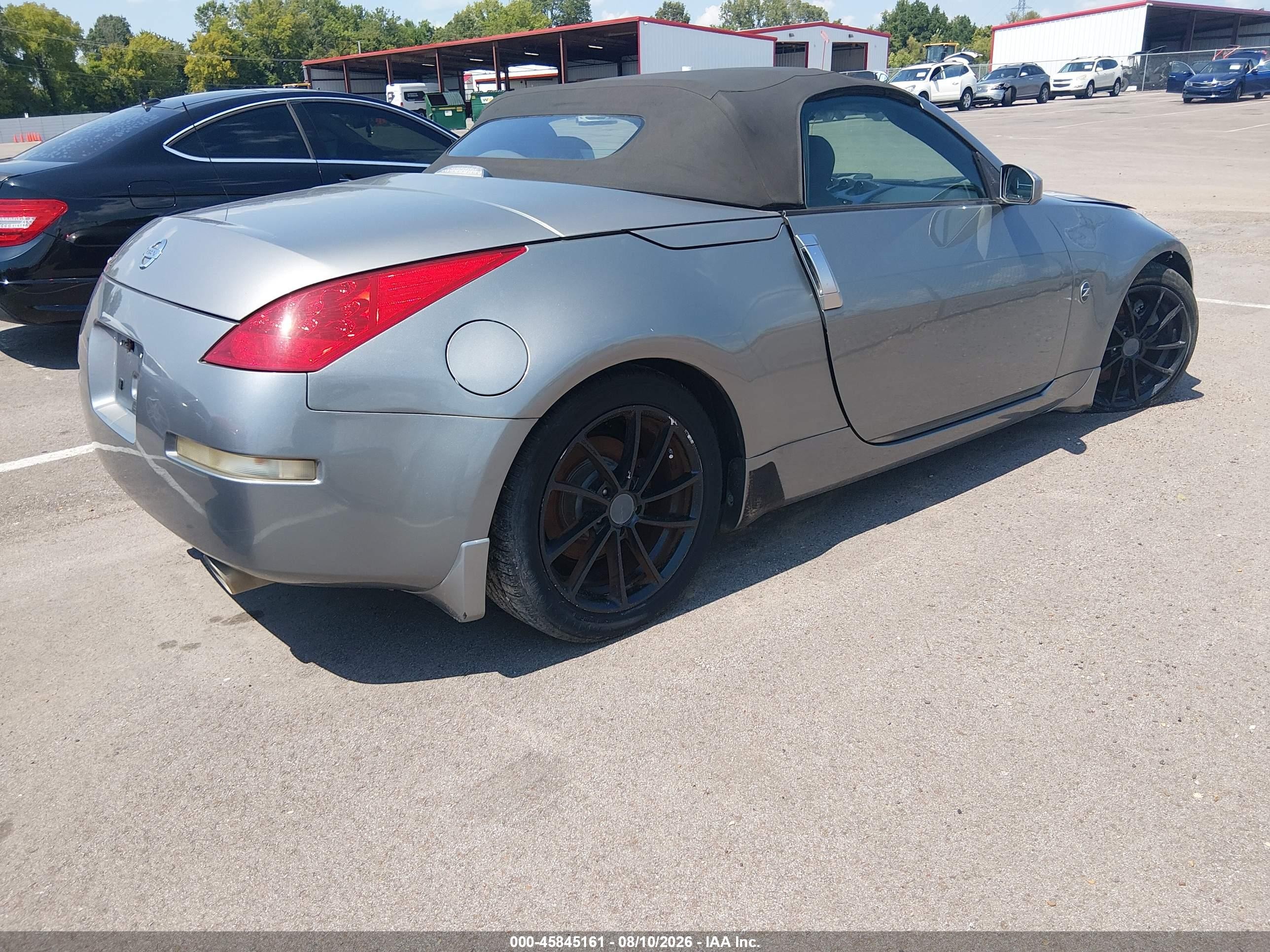 2006 Nissan 350z Enthusiast Gray vin: JN1AZ36A46M457782