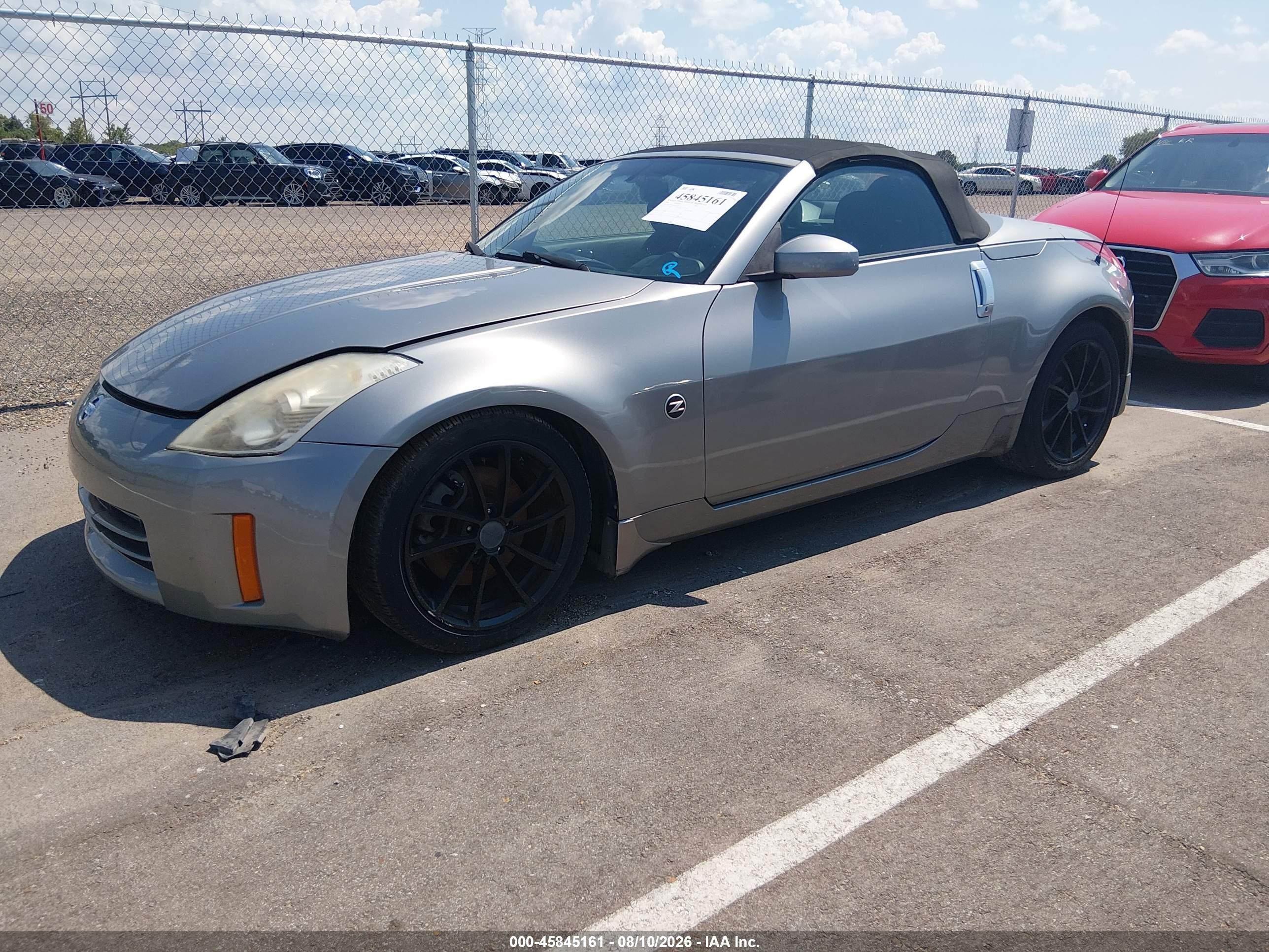 2006 Nissan 350z Enthusiast Gray vin: JN1AZ36A46M457782