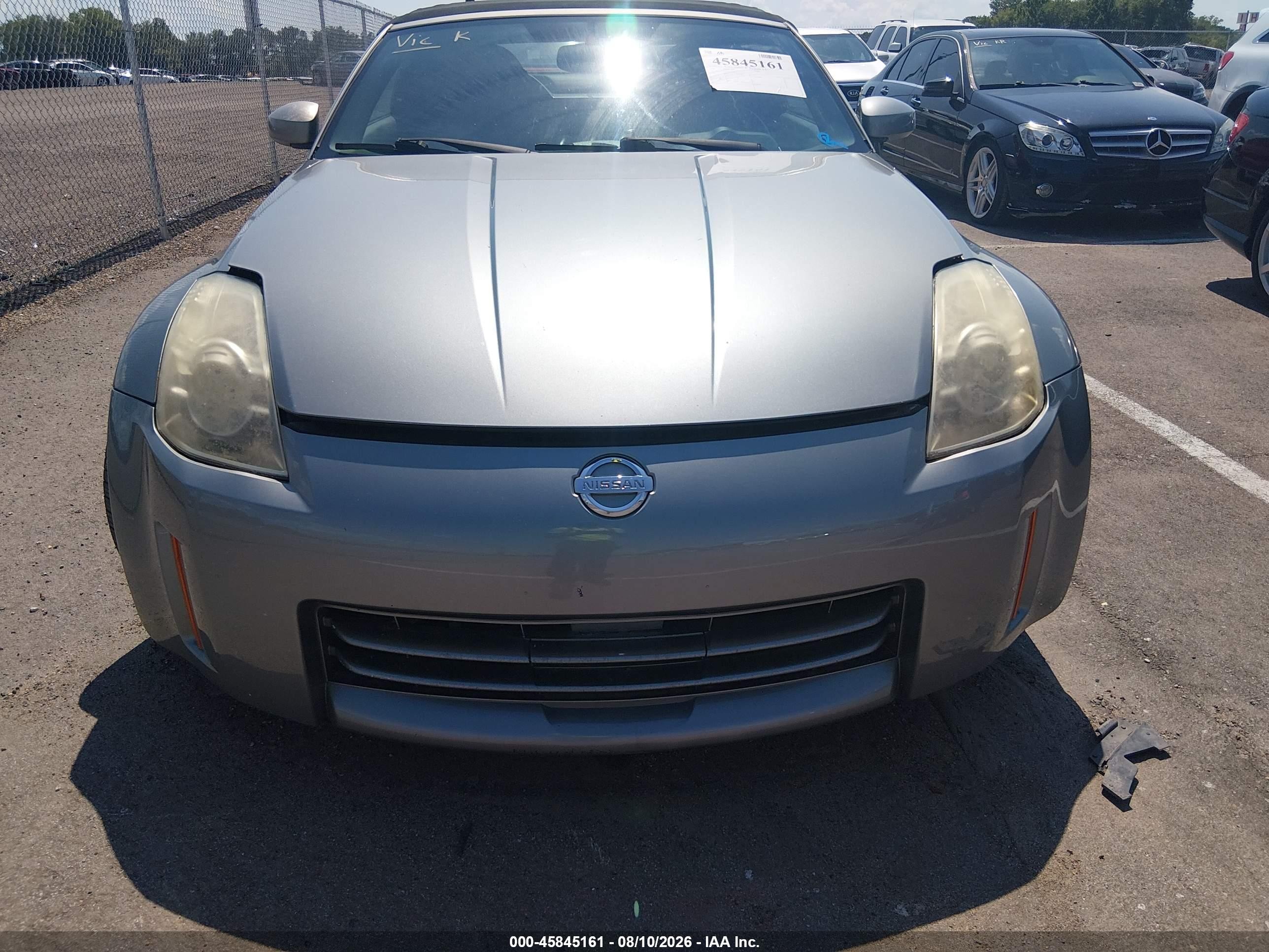 2006 Nissan 350z Enthusiast Gray vin: JN1AZ36A46M457782