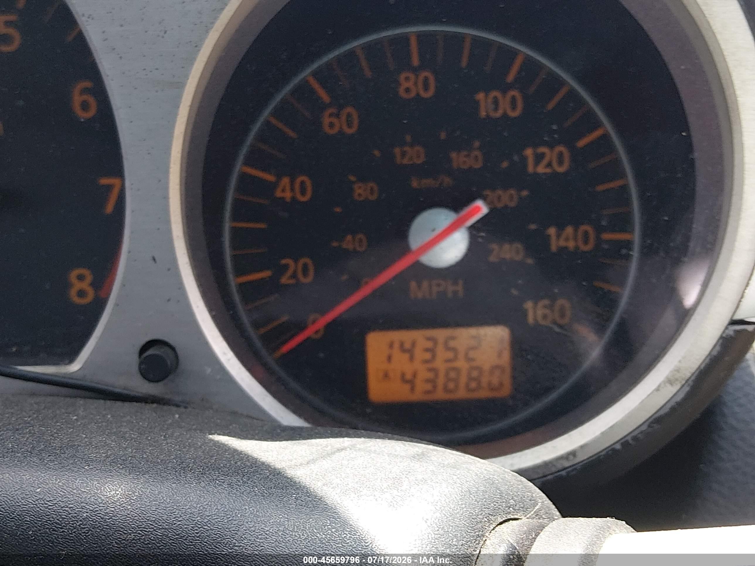 2006 Nissan 350z Touring Orange vin: JN1AZ36A56M454292