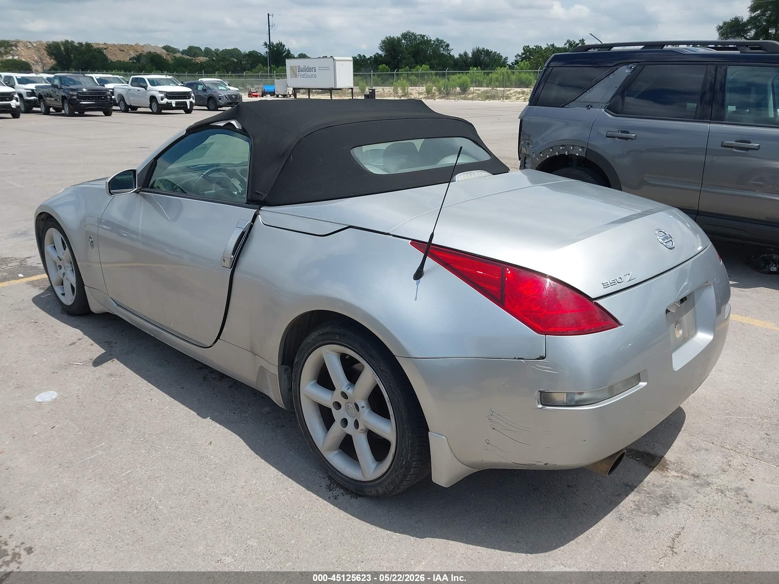 2004 Nissan 350z Touring Silver vin: JN1AZ36A64T015122