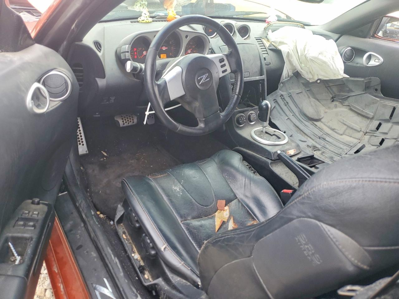 2005 Nissan 350z Roadster Orange vin: JN1AZ36A65M754244