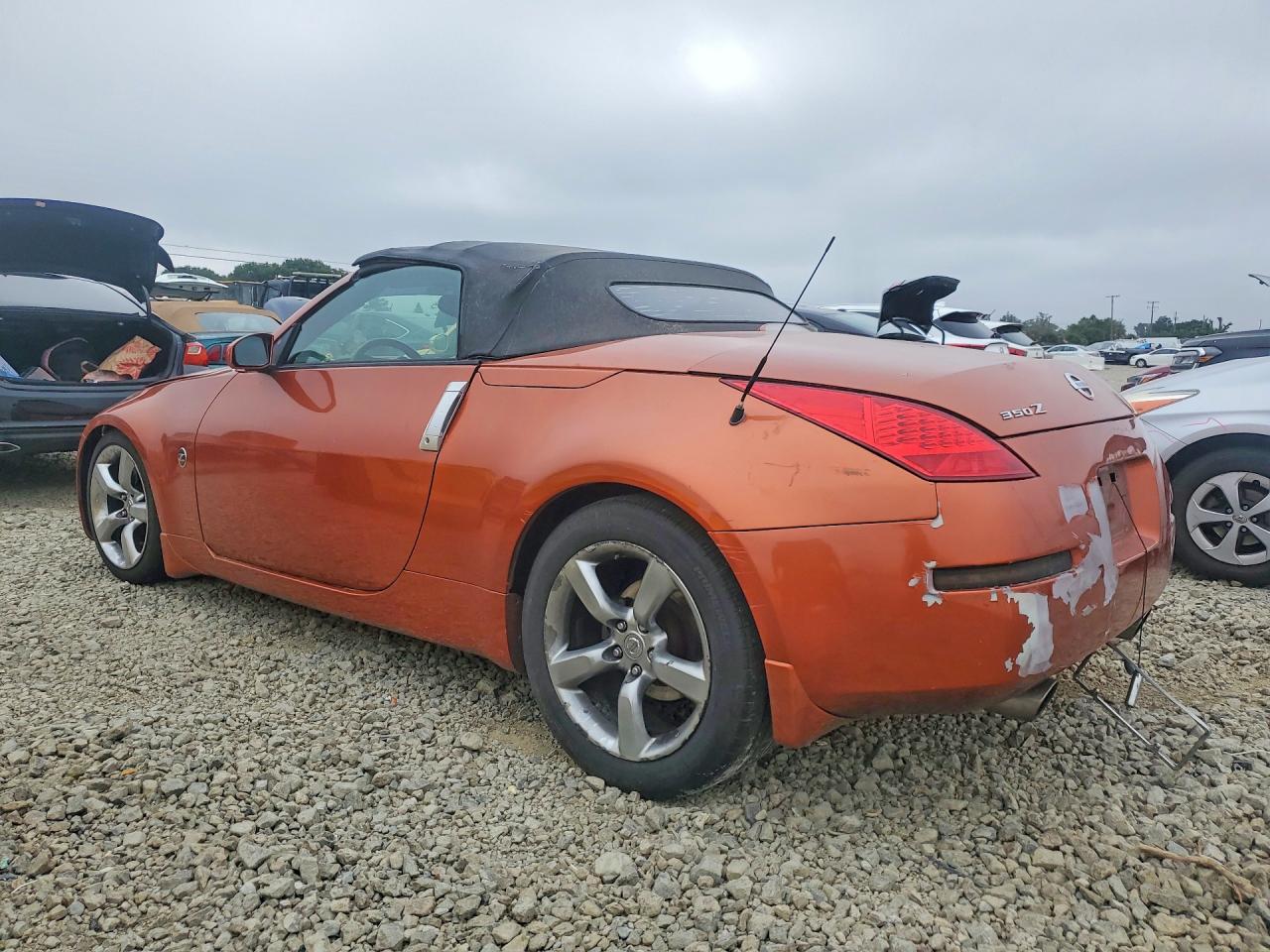2005 Nissan 350z Roadster Orange vin: JN1AZ36A65M754244