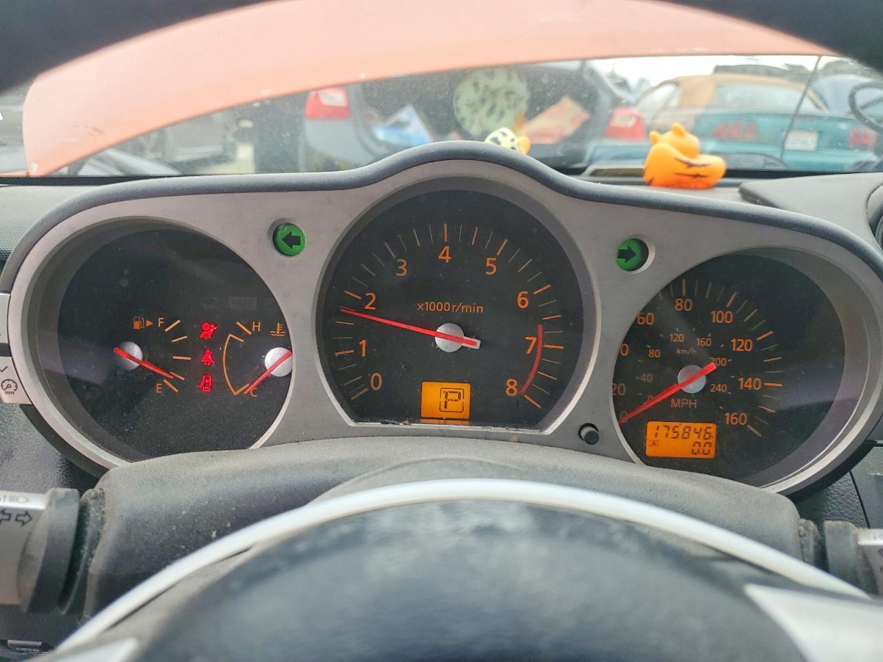 2005 Nissan 350z Roadster Orange vin: JN1AZ36A65M754244