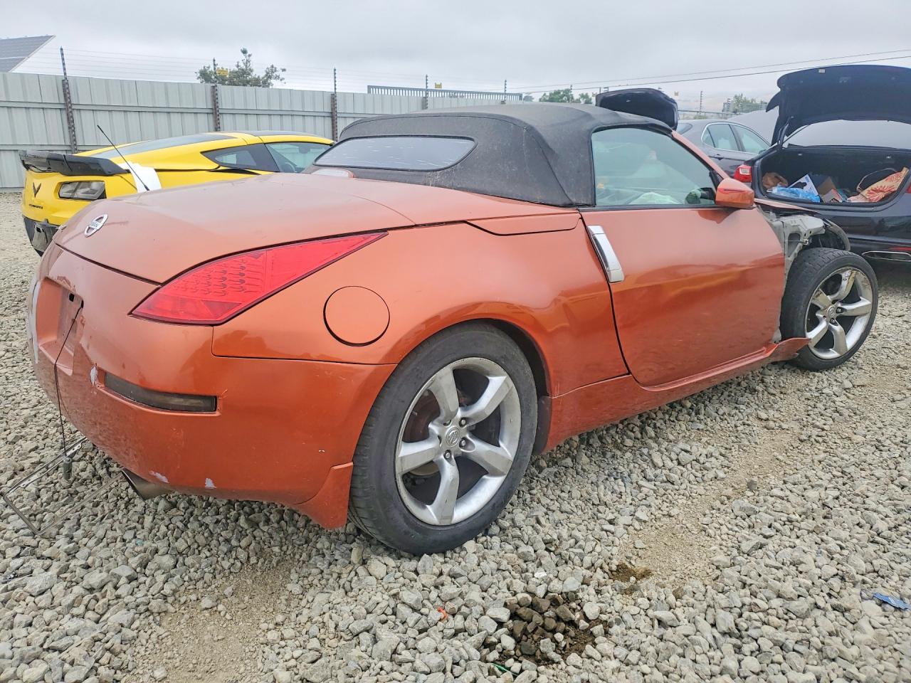 2005 Nissan 350z Roadster Orange vin: JN1AZ36A65M754244