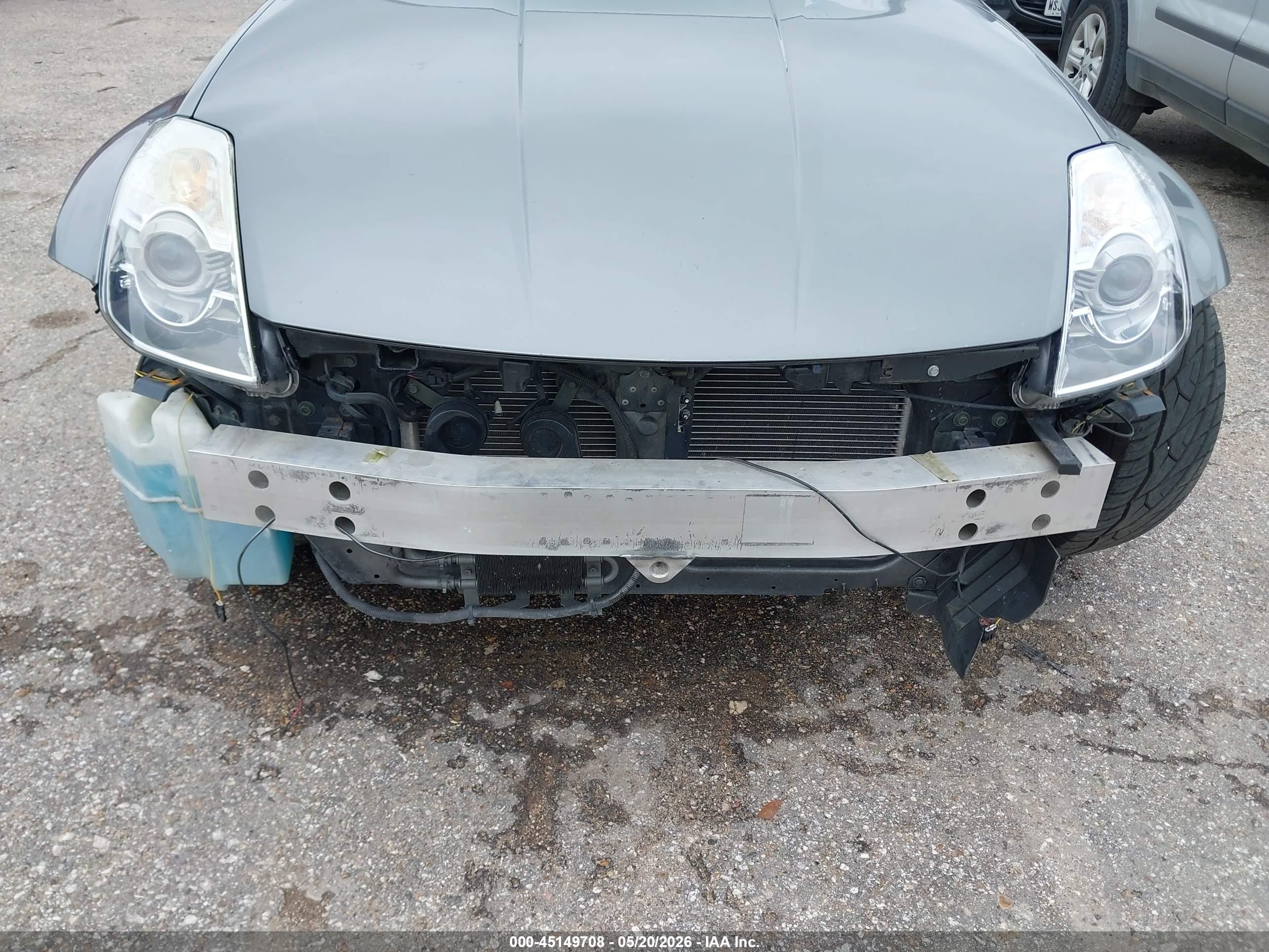 2006 Nissan 350z Touring Серый vin: JN1AZ36A66M452633