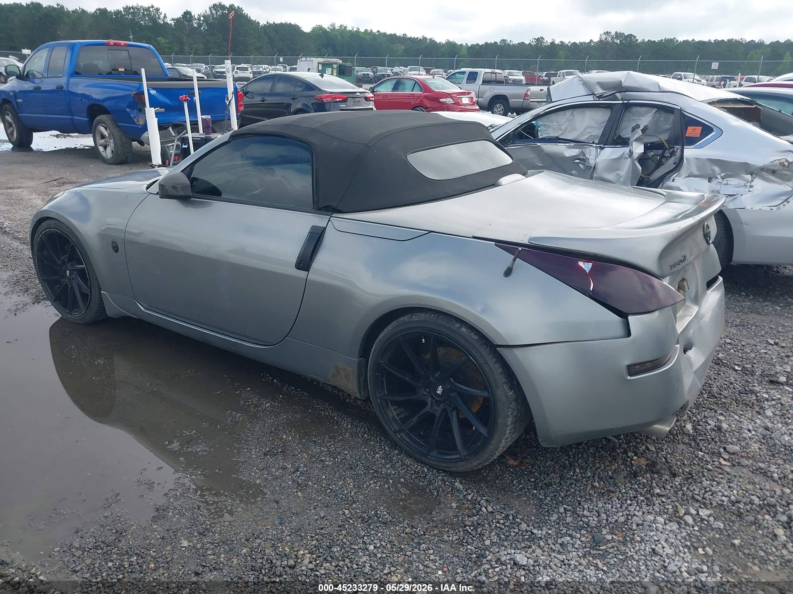 2006 Nissan 350z Touring Серебряный vin: JN1AZ36A66M455452