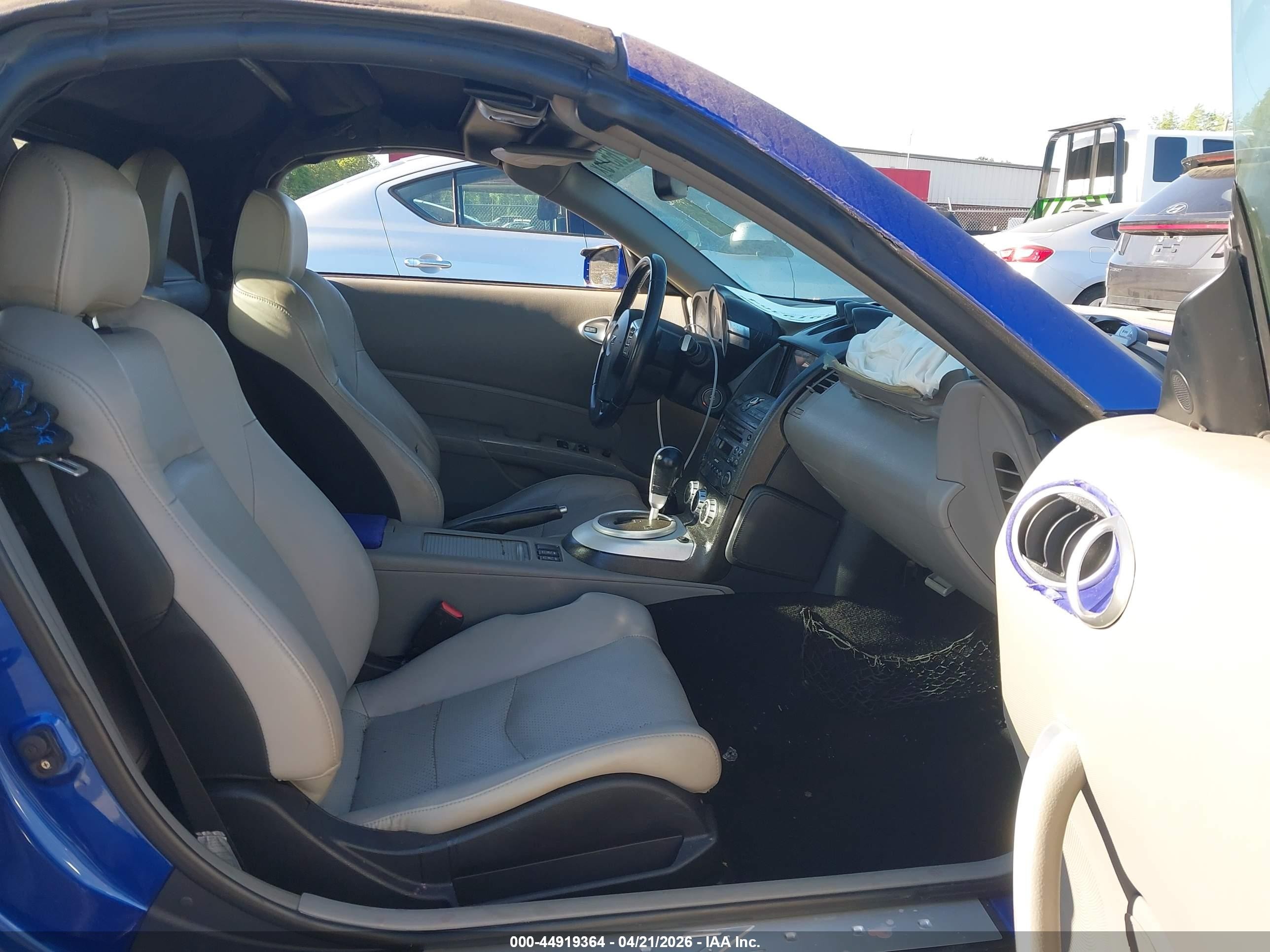 2006 Nissan 350z Touring Синий vin: JN1AZ36A76M456934