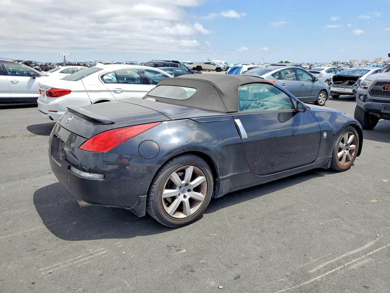 2005 Nissan 350z Roadster Black vin: JN1AZ36A85M759753