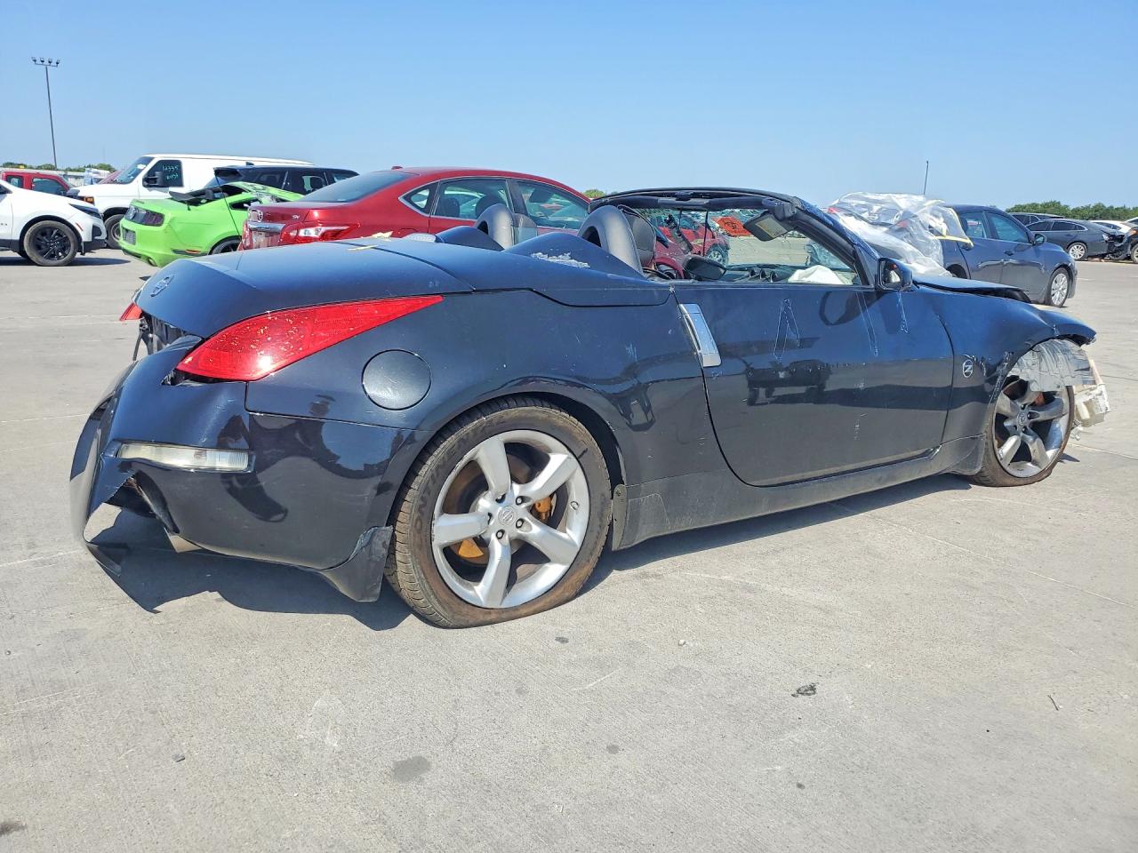 2006 Nissan 350z Enthusiast Black vin: JN1AZ36A96M451332