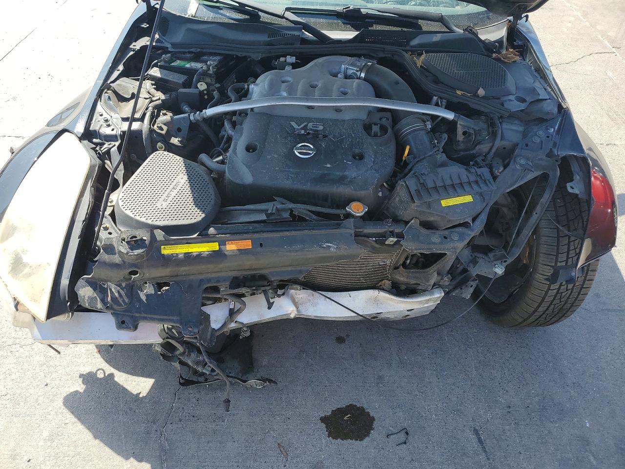 2006 Nissan 350z Enthusiast Black vin: JN1AZ36A96M451332