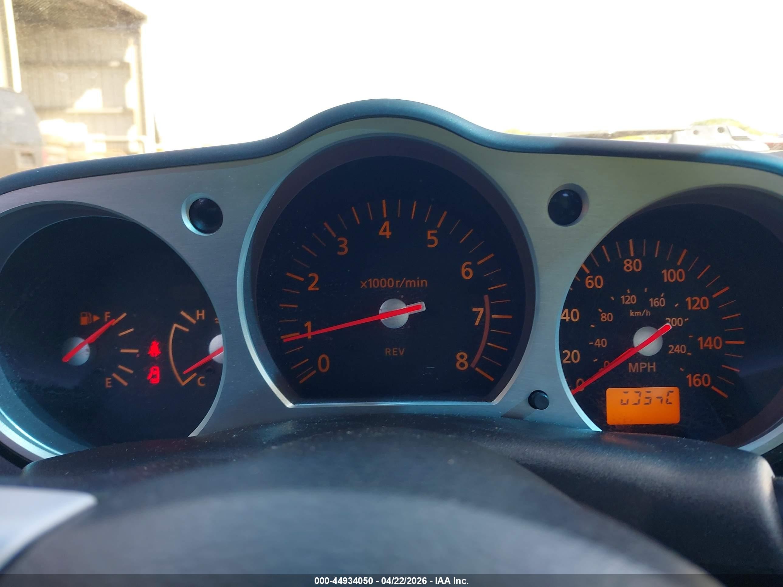2004 Nissan 350z Touring Red vin: JN1AZ36AX4T005242