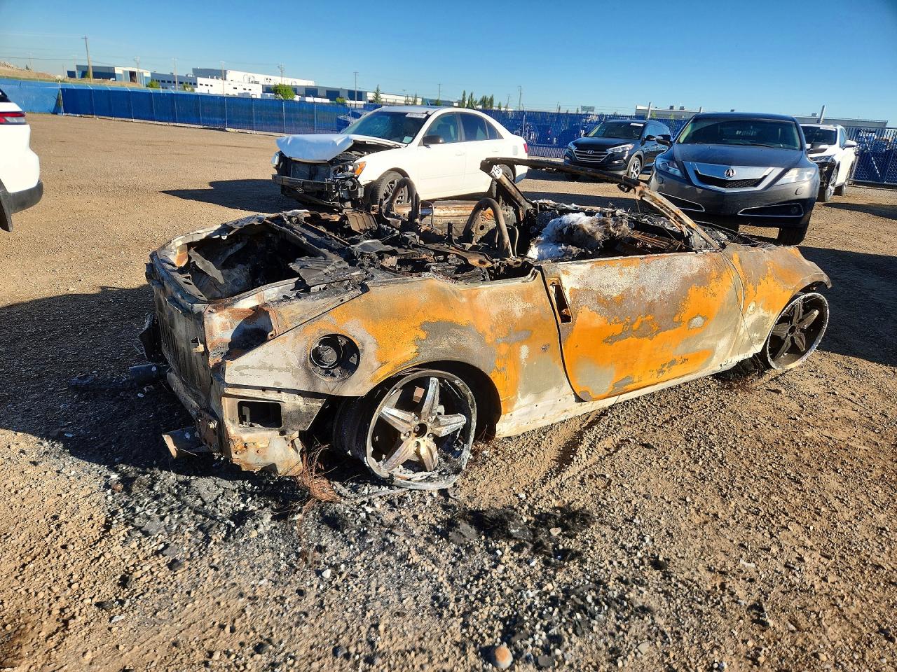 2004 Nissan 350z Roadster Burn vin: JN1AZ36AX4T010327