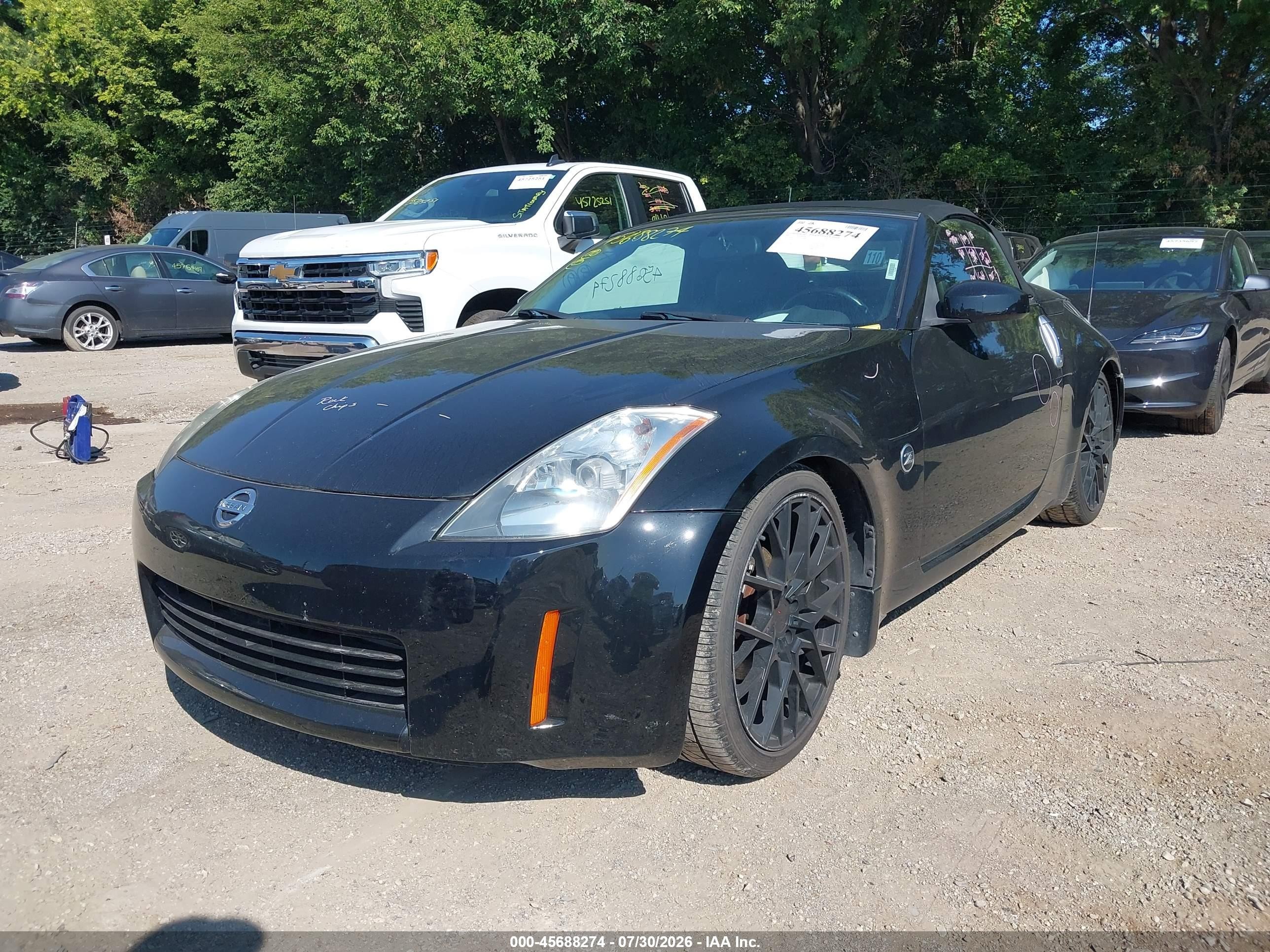 2005 Nissan 350z Touring Black vin: JN1AZ36AX5M758488