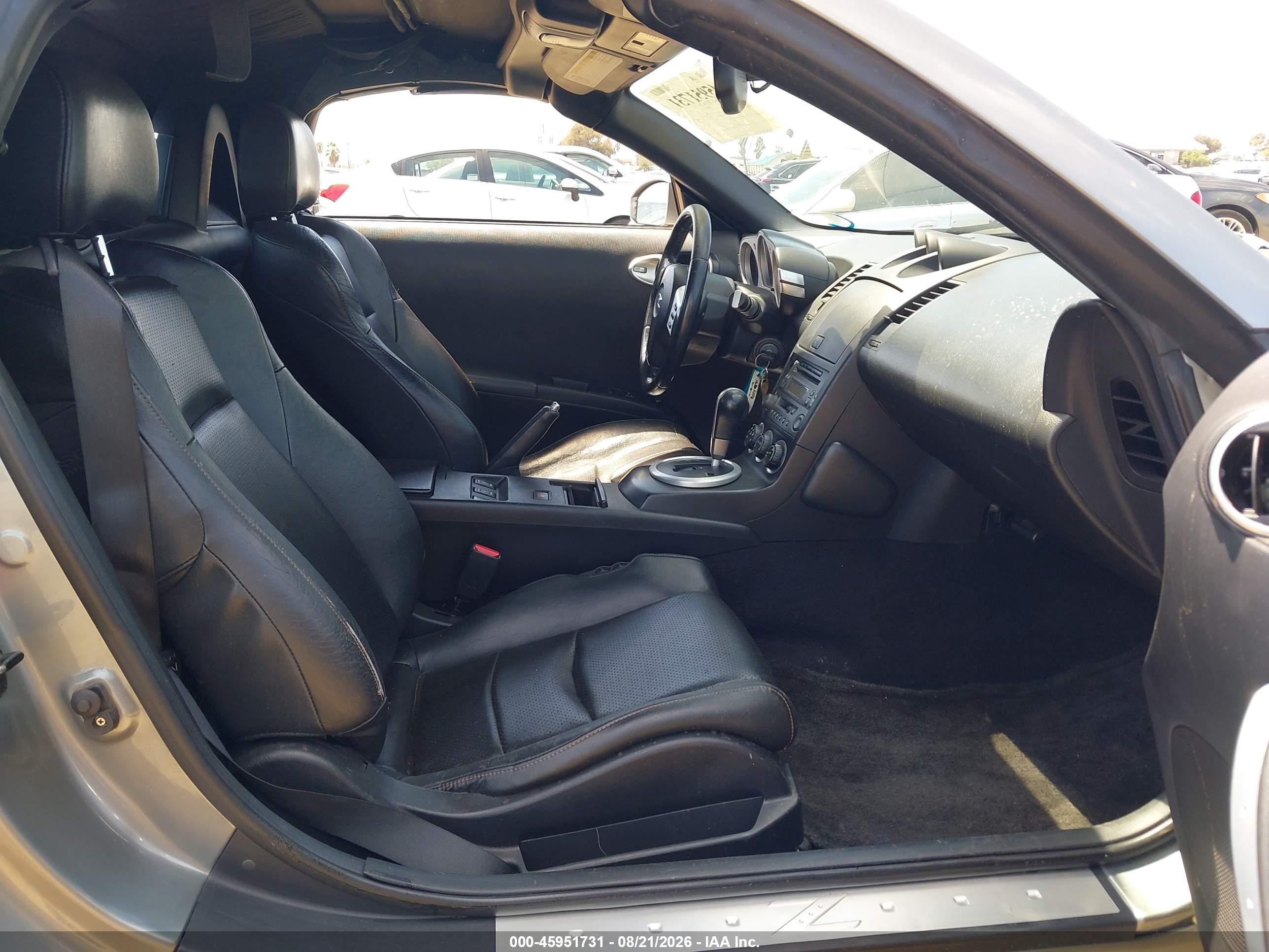2005 Nissan 350z Touring Gray vin: JN1AZ36AX5M759656