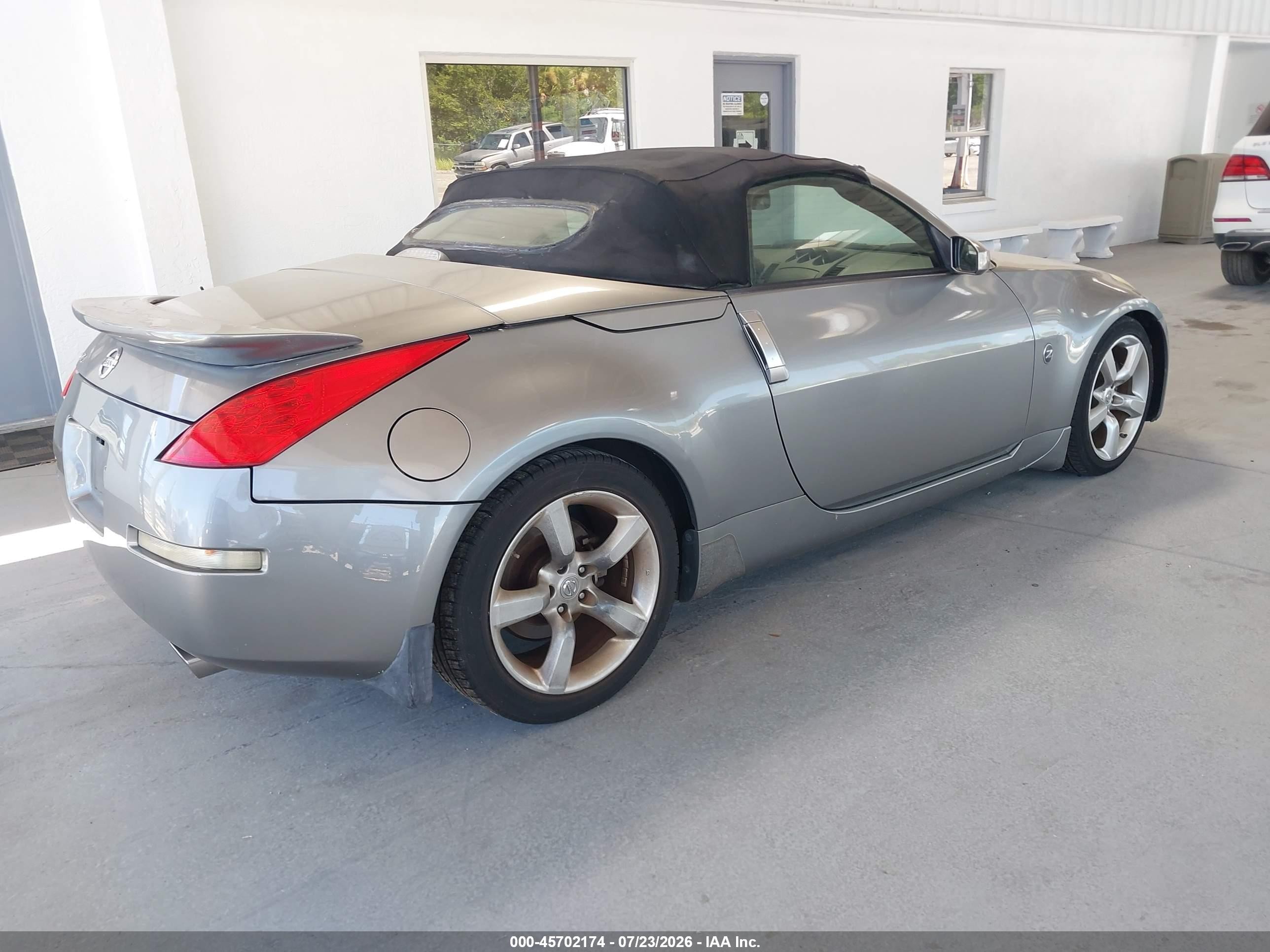 2006 Nissan 350z Touring Silver vin: JN1AZ36AX6M451789