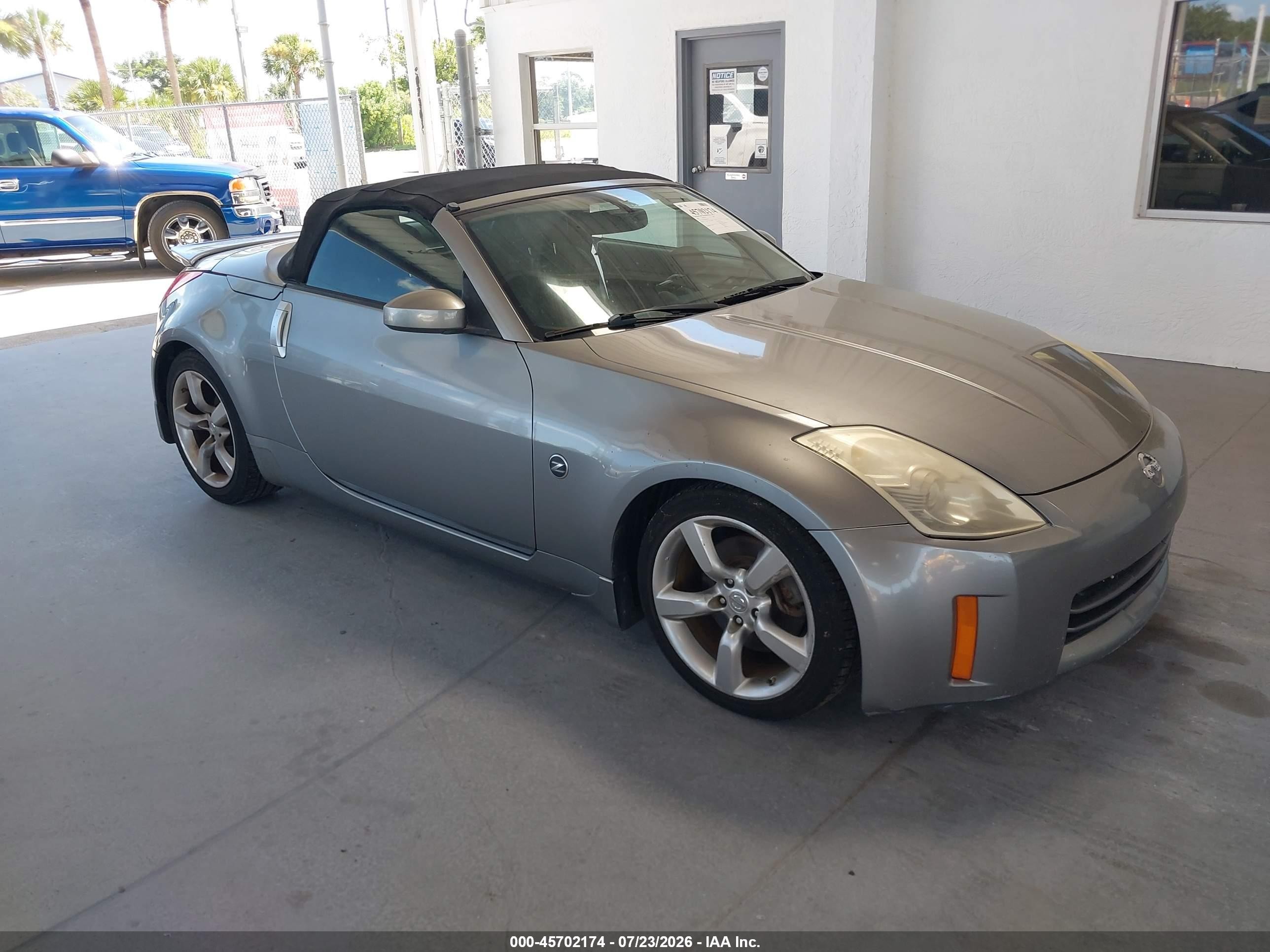 2006 Nissan 350z Touring Серебряный vin: JN1AZ36AX6M451789
