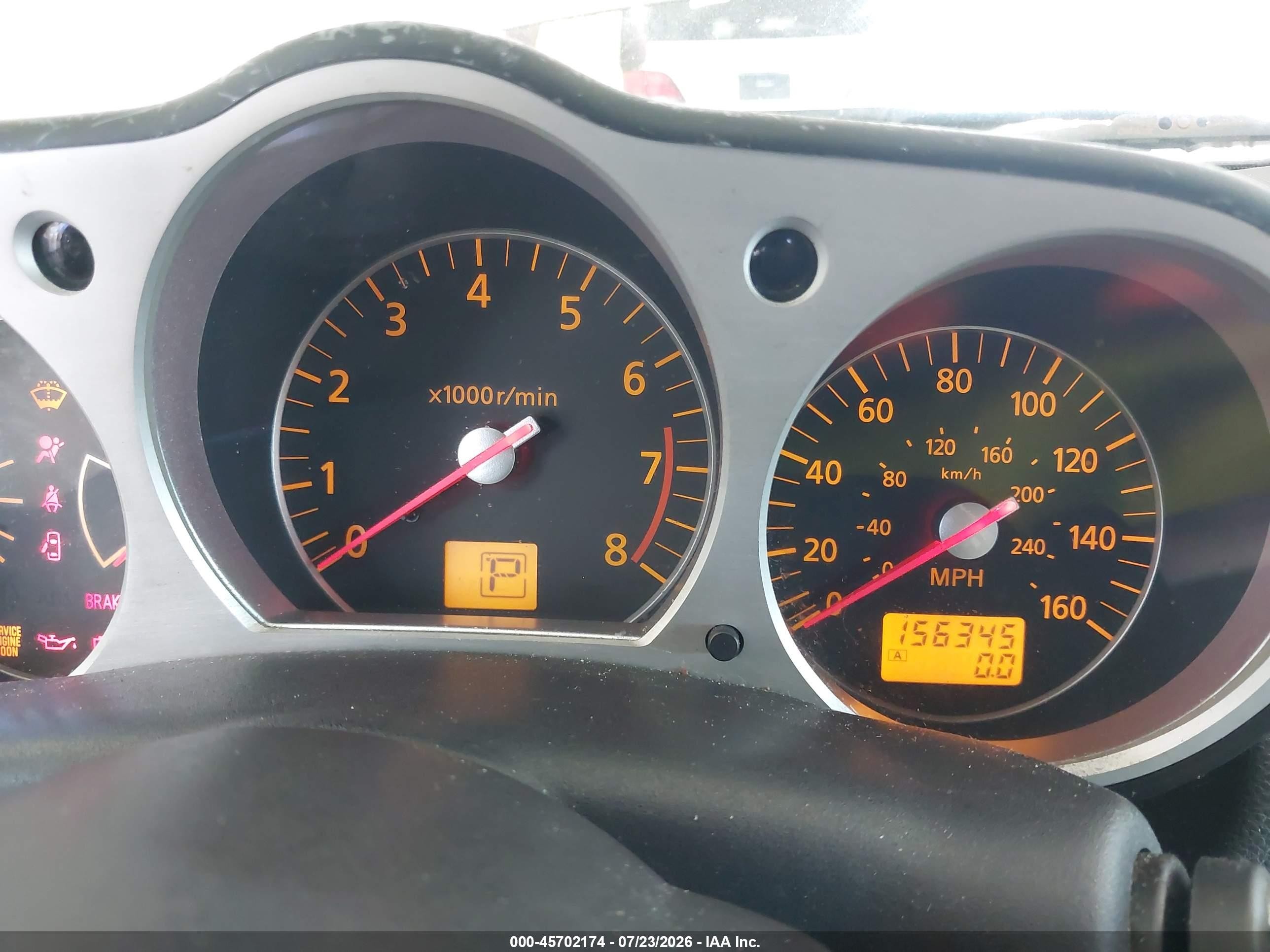 2006 Nissan 350z Touring Silver vin: JN1AZ36AX6M451789