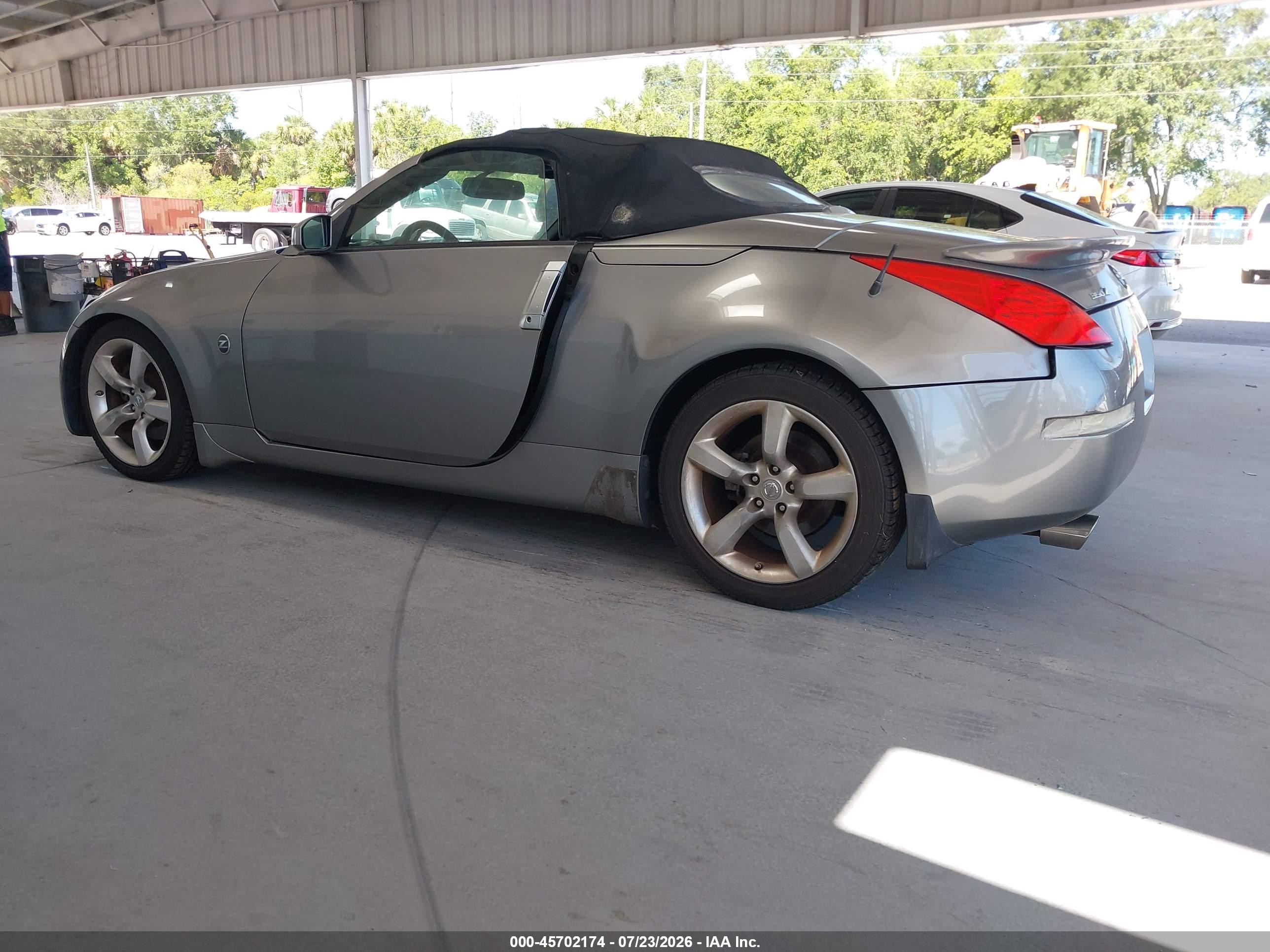 2006 Nissan 350z Touring Silver vin: JN1AZ36AX6M451789