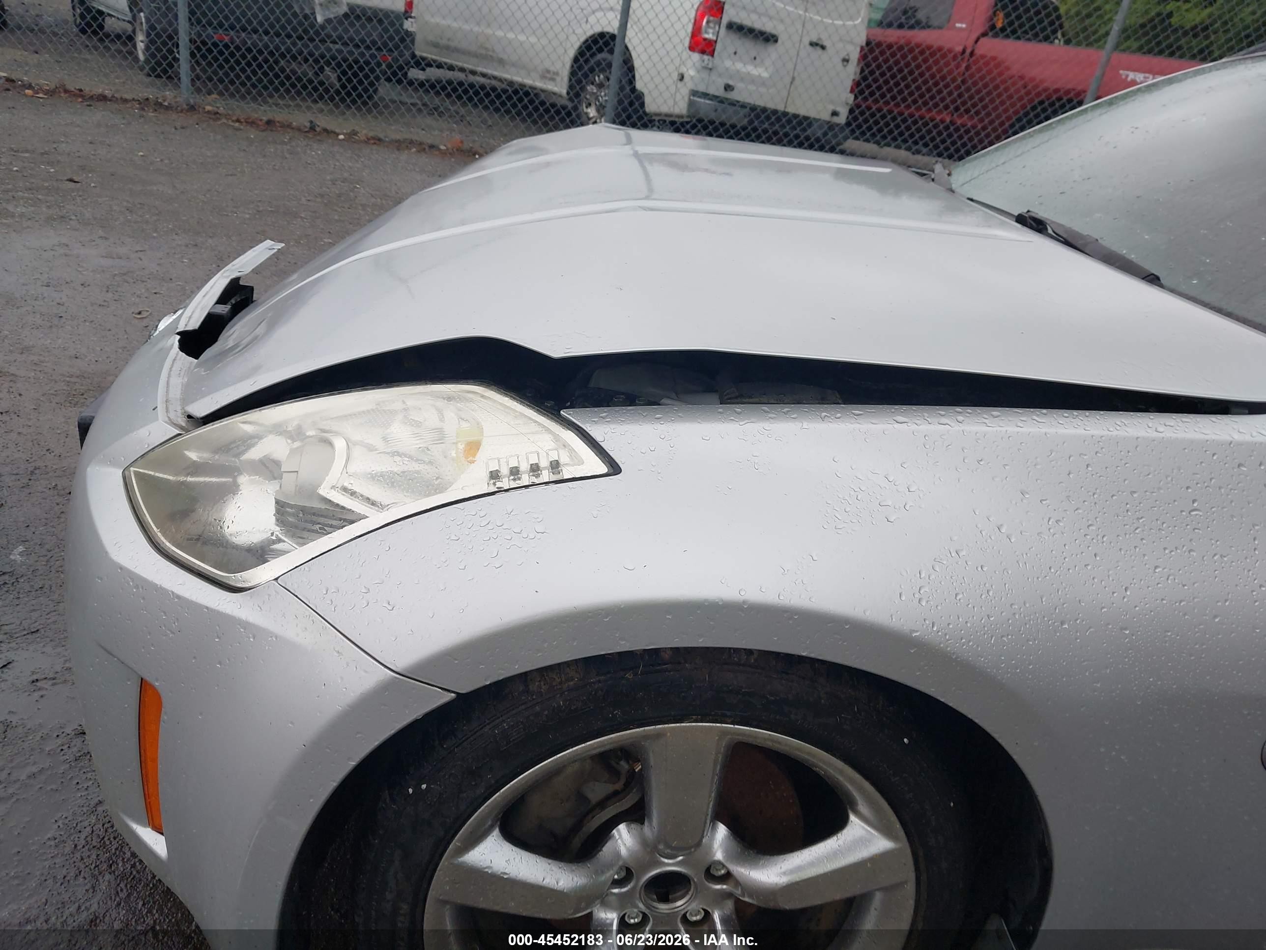 2006 Nissan 350z Enthusiast Silver vin: JN1AZ36AX6M455227