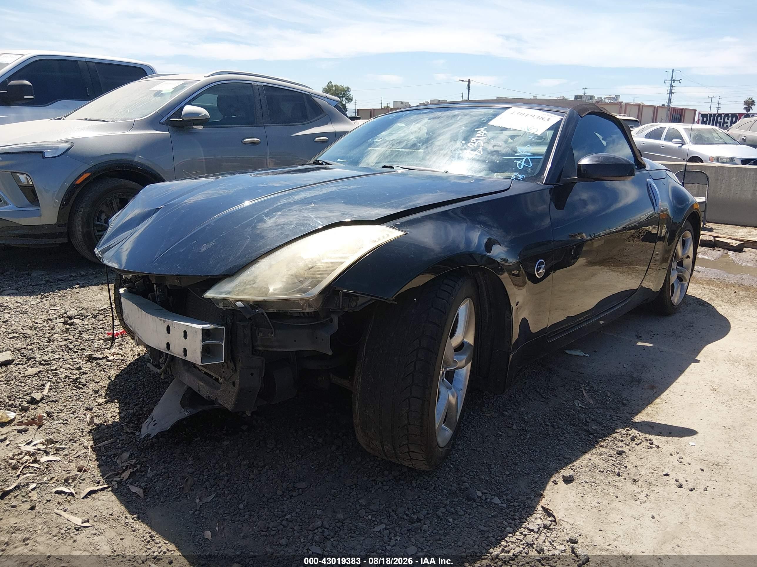 2006 Nissan 350z Touring Black vin: JN1AZ36AX6M456233