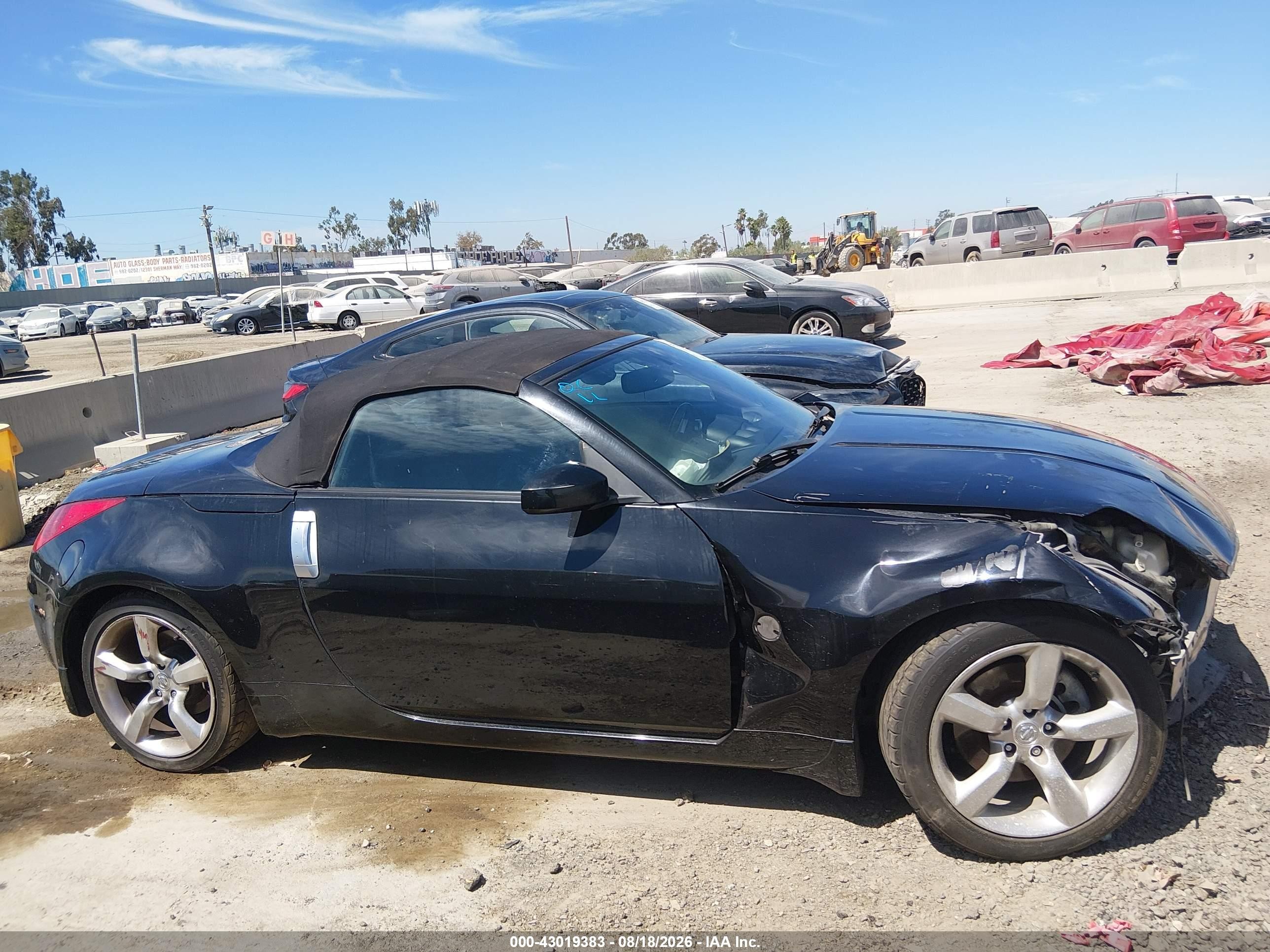 2006 Nissan 350z Touring Black vin: JN1AZ36AX6M456233