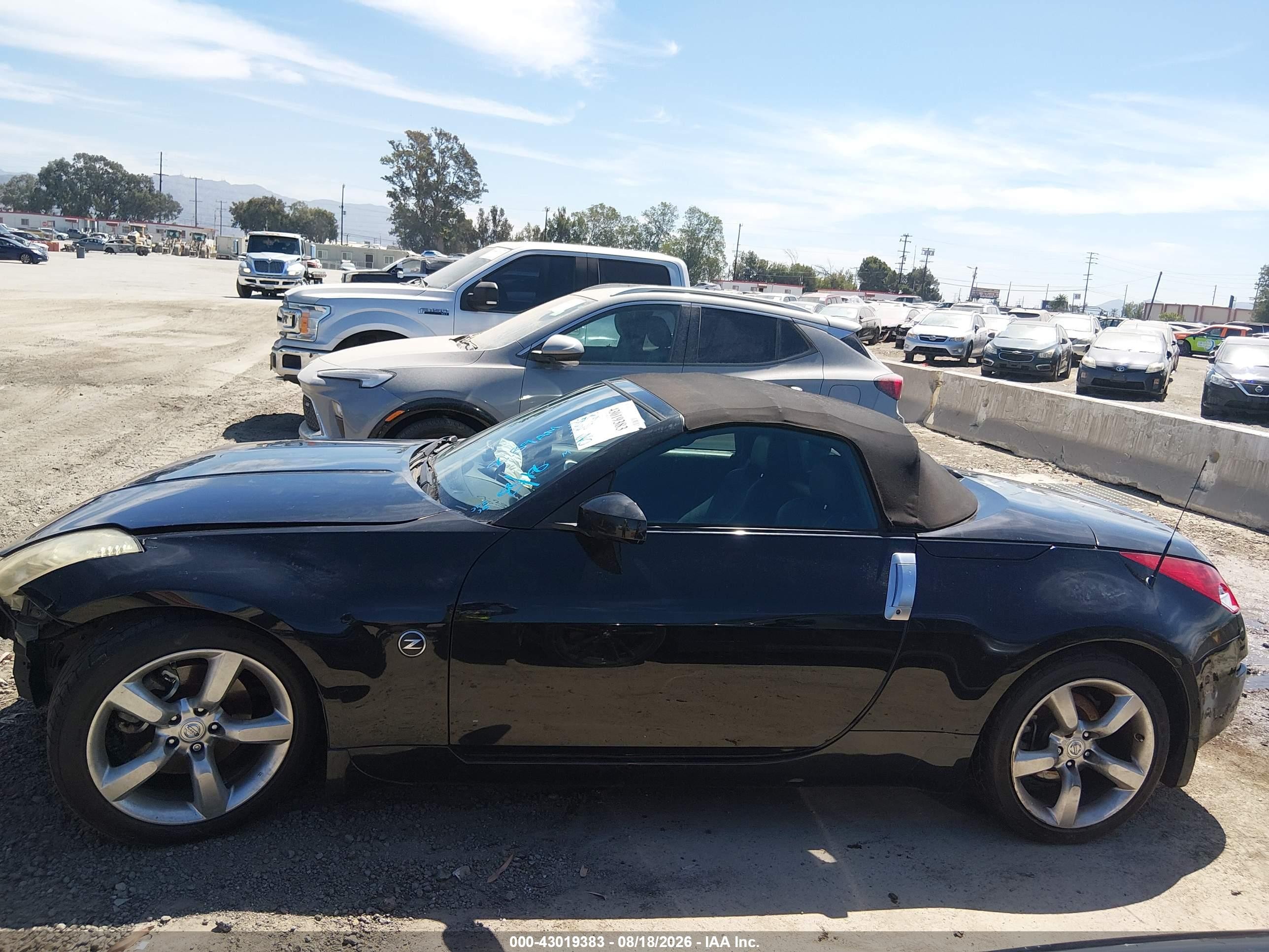 2006 Nissan 350z Touring Black vin: JN1AZ36AX6M456233