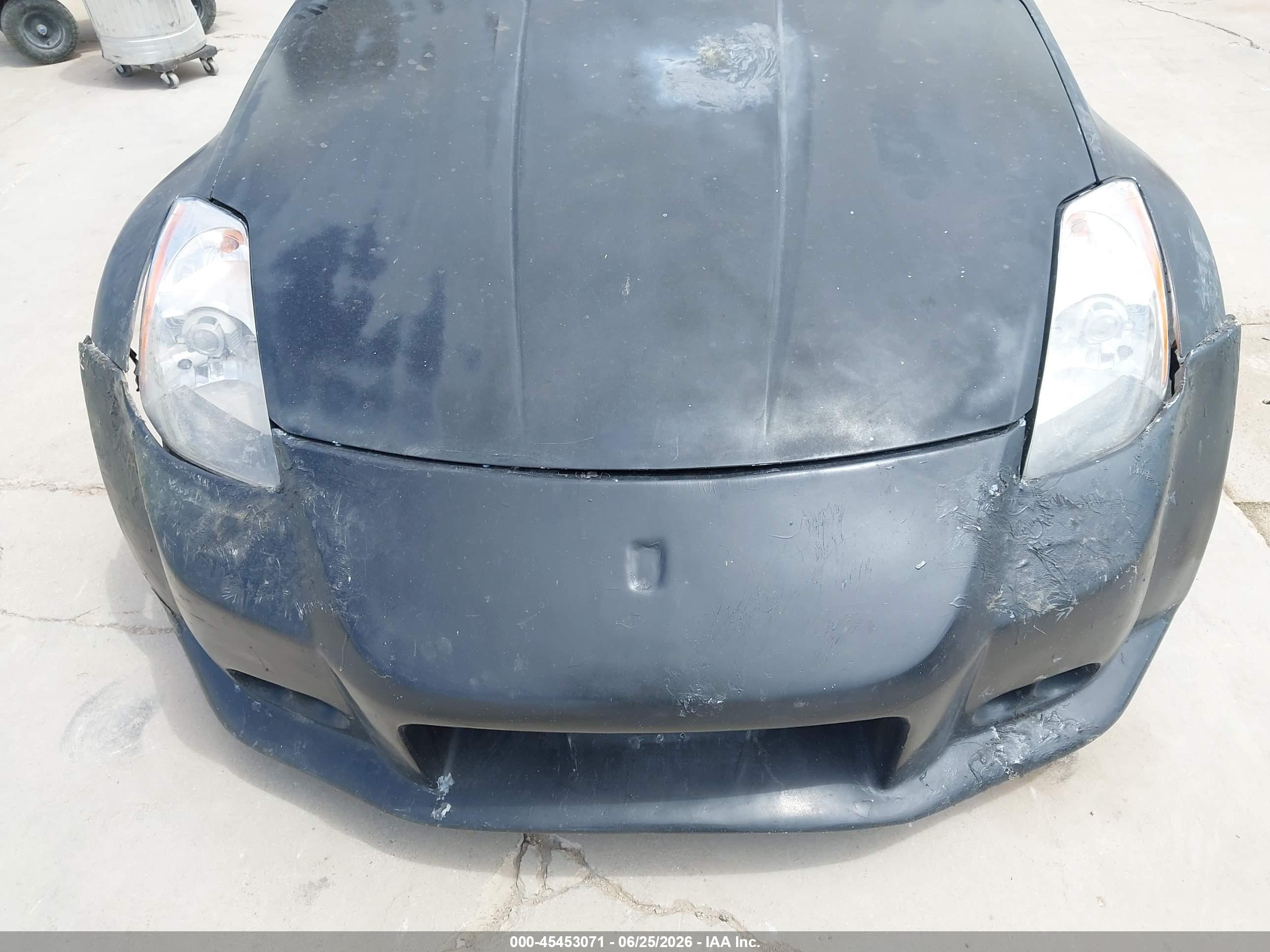 2005 Nissan 350z Enthusiast Black vin: JN1AZ36D05M700139