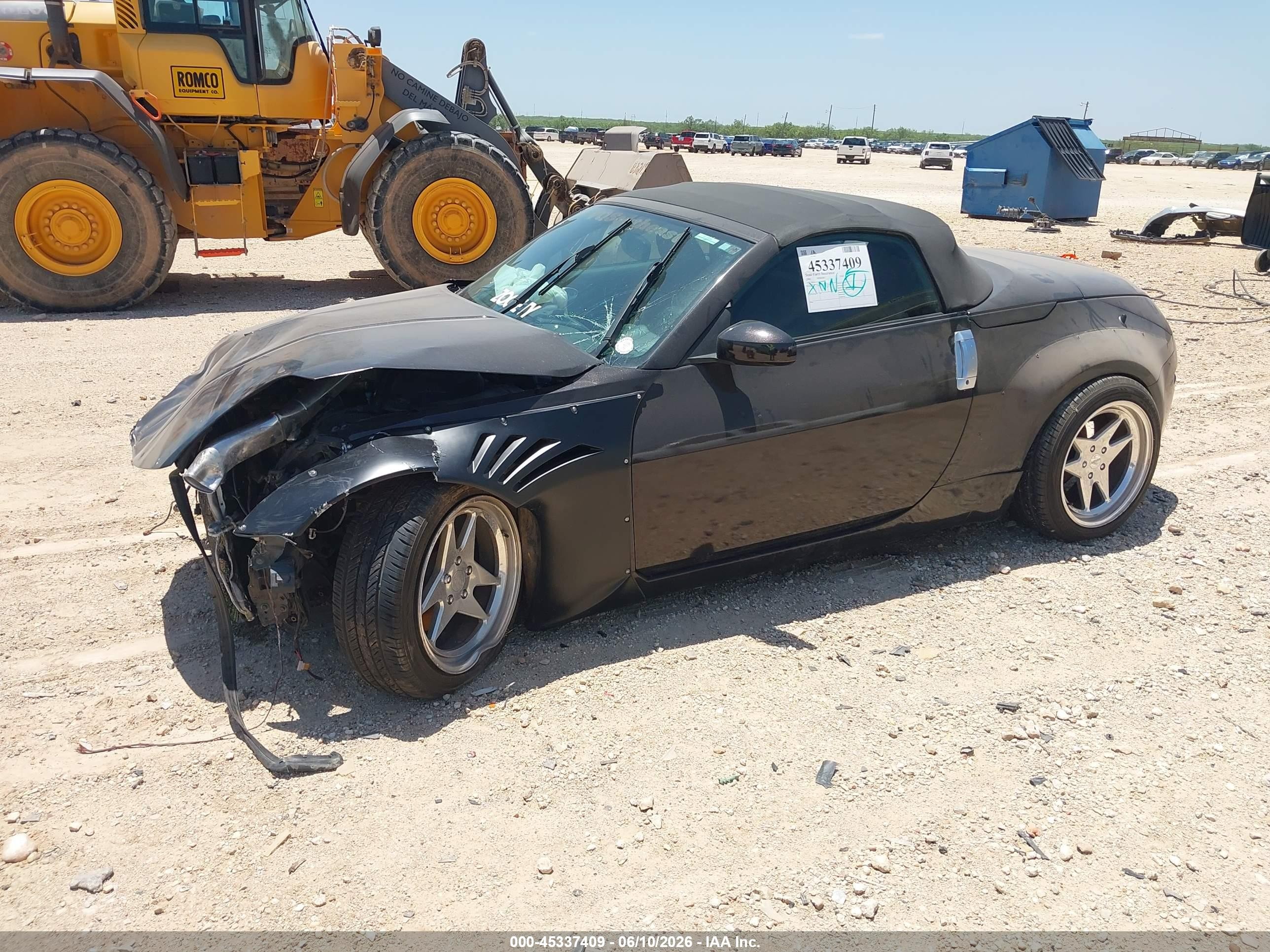 2006 Nissan 350z Enthusiast Черный vin: JN1AZ36D46M400573