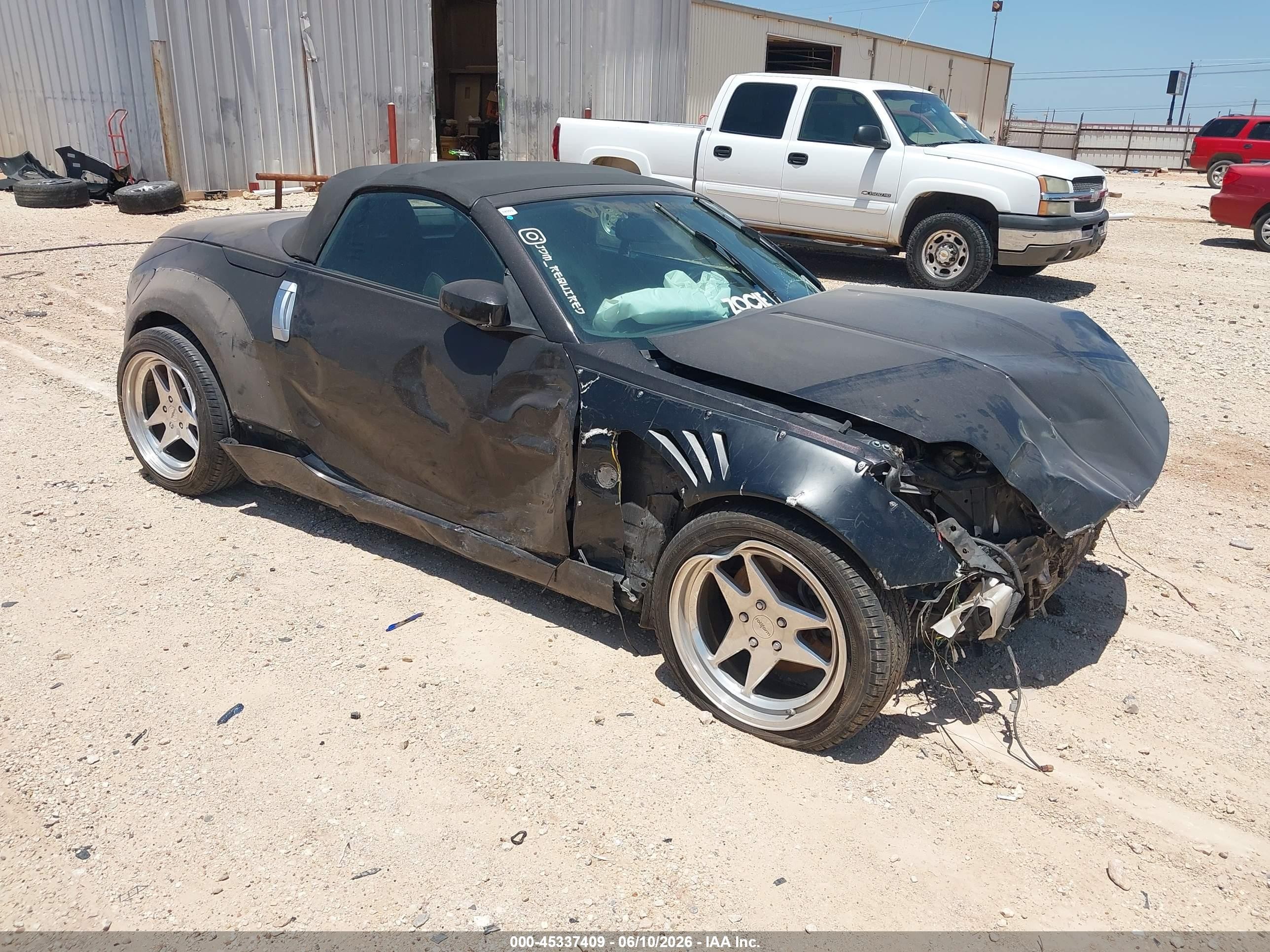 2006 Nissan 350z Enthusiast Black vin: JN1AZ36D46M400573