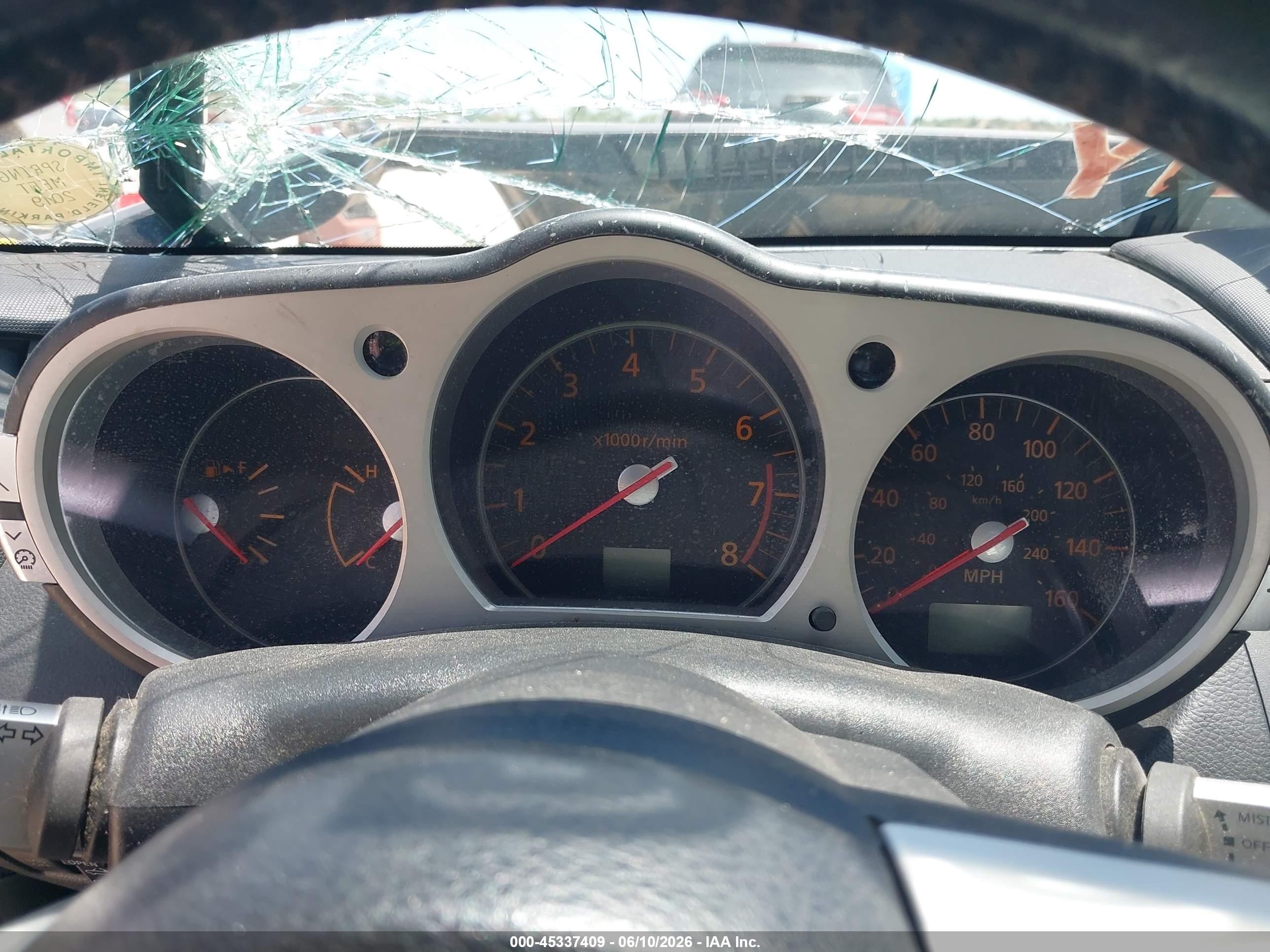 2006 Nissan 350z Enthusiast Черный vin: JN1AZ36D46M400573