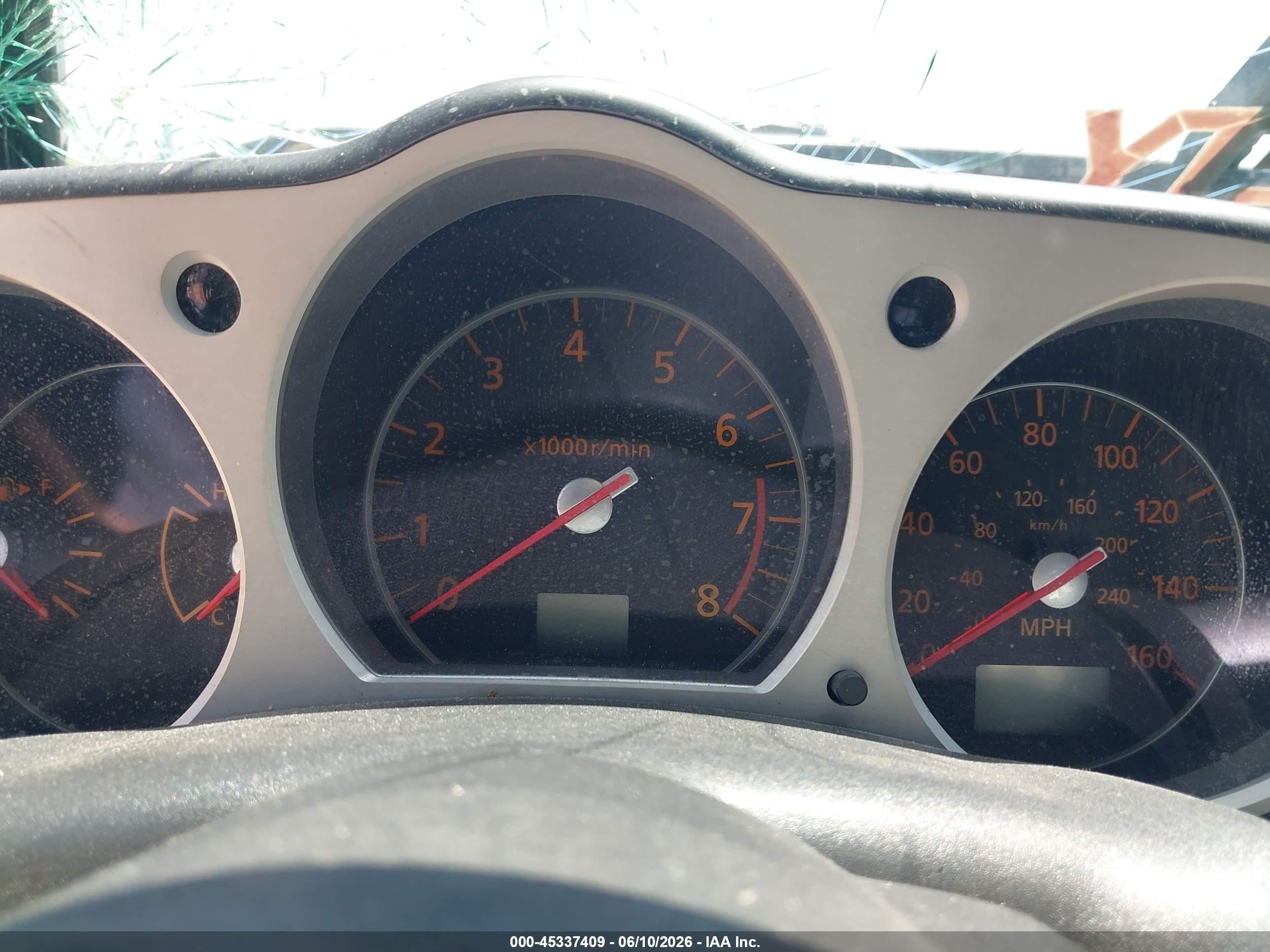 2006 Nissan 350z Enthusiast Черный vin: JN1AZ36D46M400573