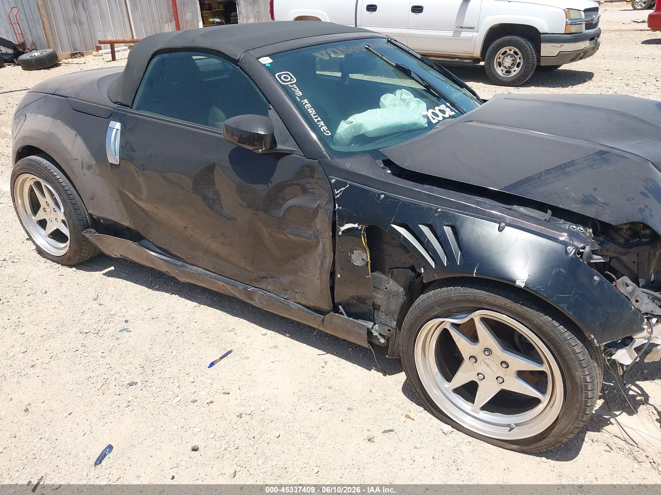 2006 Nissan 350z Enthusiast Черный vin: JN1AZ36D46M400573