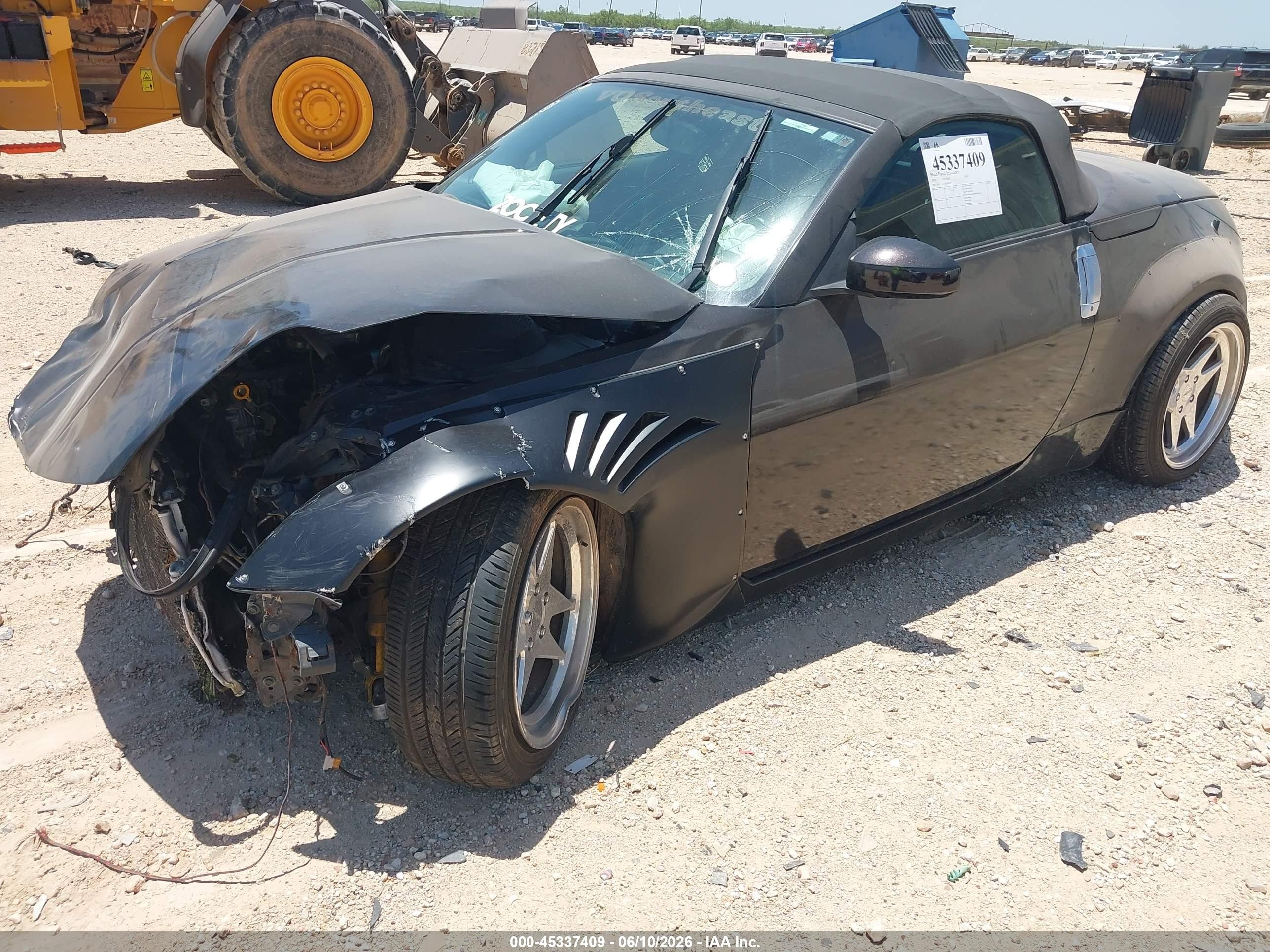 2006 Nissan 350z Enthusiast Черный vin: JN1AZ36D46M400573
